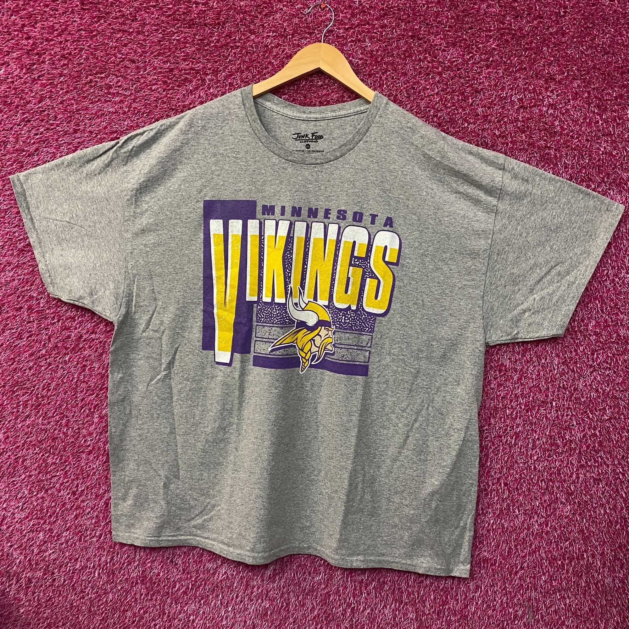Junk Food Junk Food NFL Minnesota Vikings Logo Complete T-Shirt 2XL Size US XXL / EU 58 / 5 - 3 Thumbnail