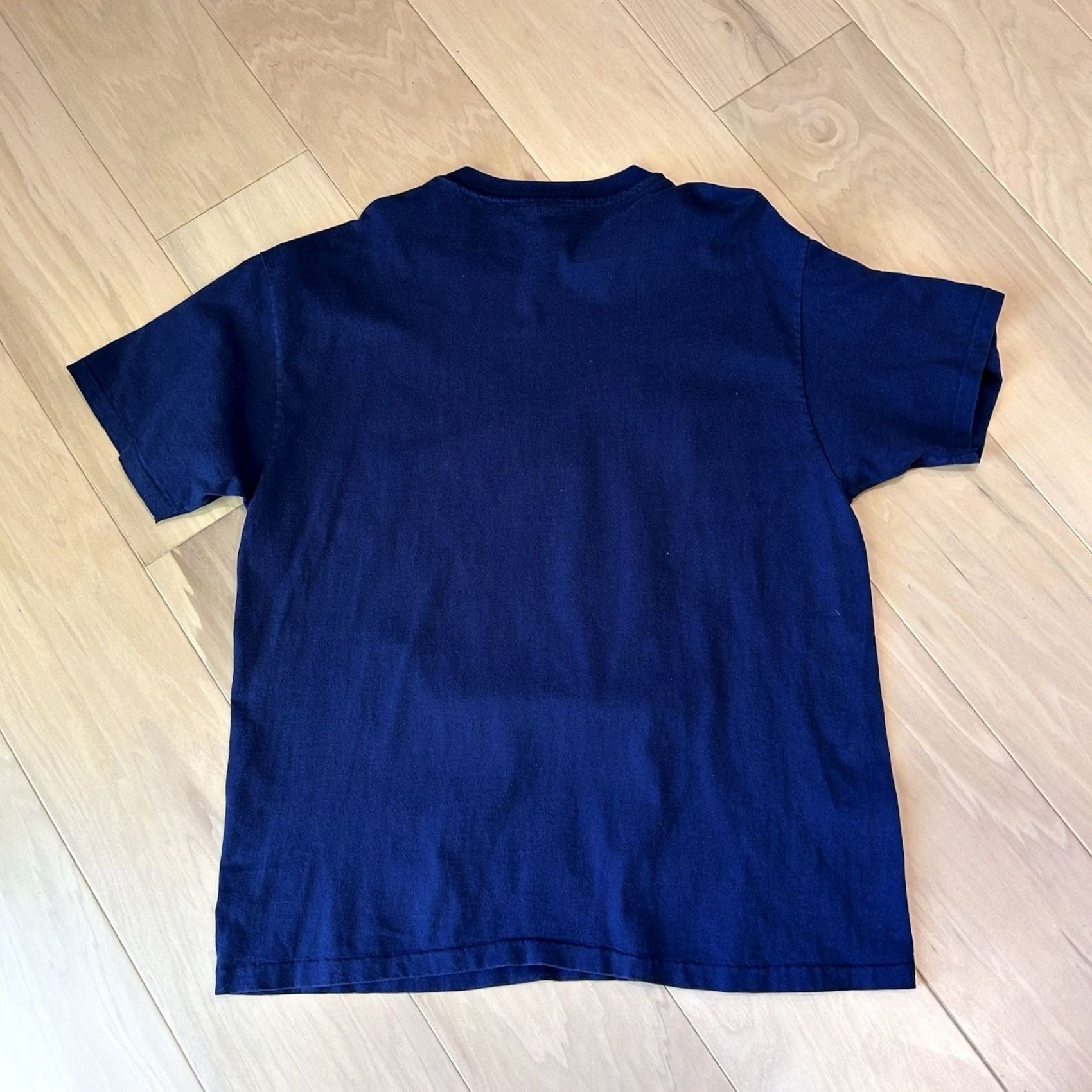 Vintage VINTAGE Champknit T-Shirt Olympic Atlanta Georgia 1996 USA 90s Graphic Print Tee Blue XL Mens Short Sleeve Cotton Crew Neck Regular Fit Size US XL / EU 56 / 4 - 5 Thumbnail