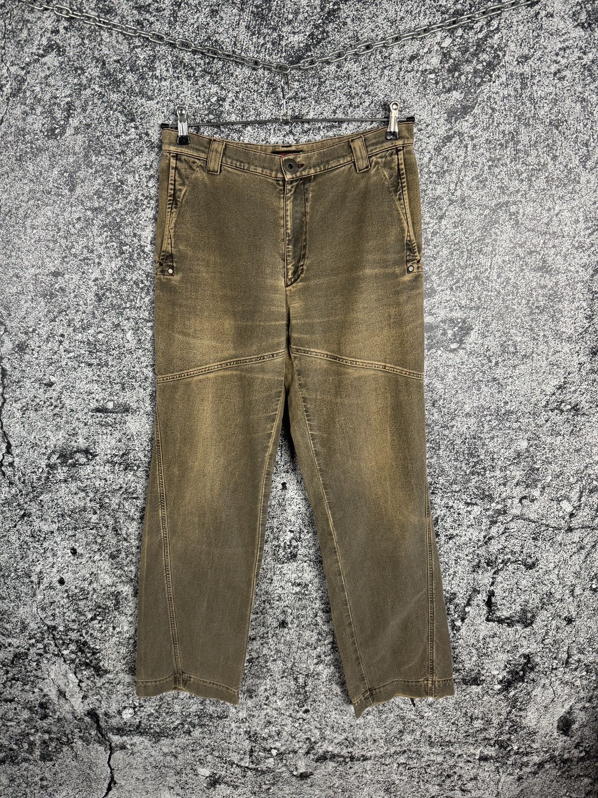 Vintage Gianni Versace Sport Jeans High Waist Straight Pants Size 48 Size US 32 / EU 48 - 1 Thumbnail