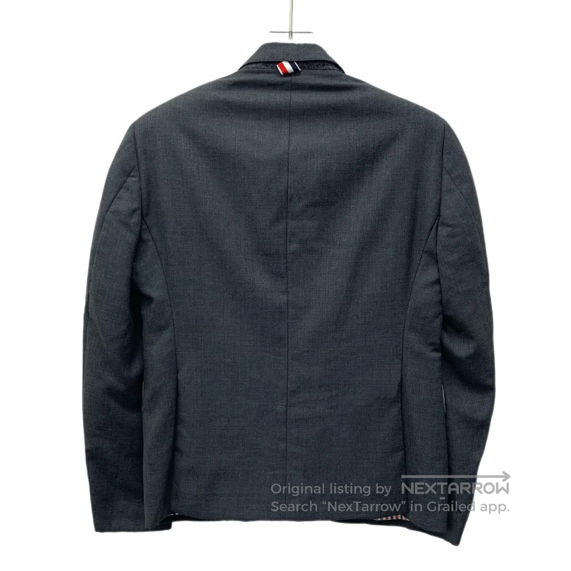 Thom Browne thom browne gray wool single. Size US S / EU 44-46 / 1 - 2 Thumbnail