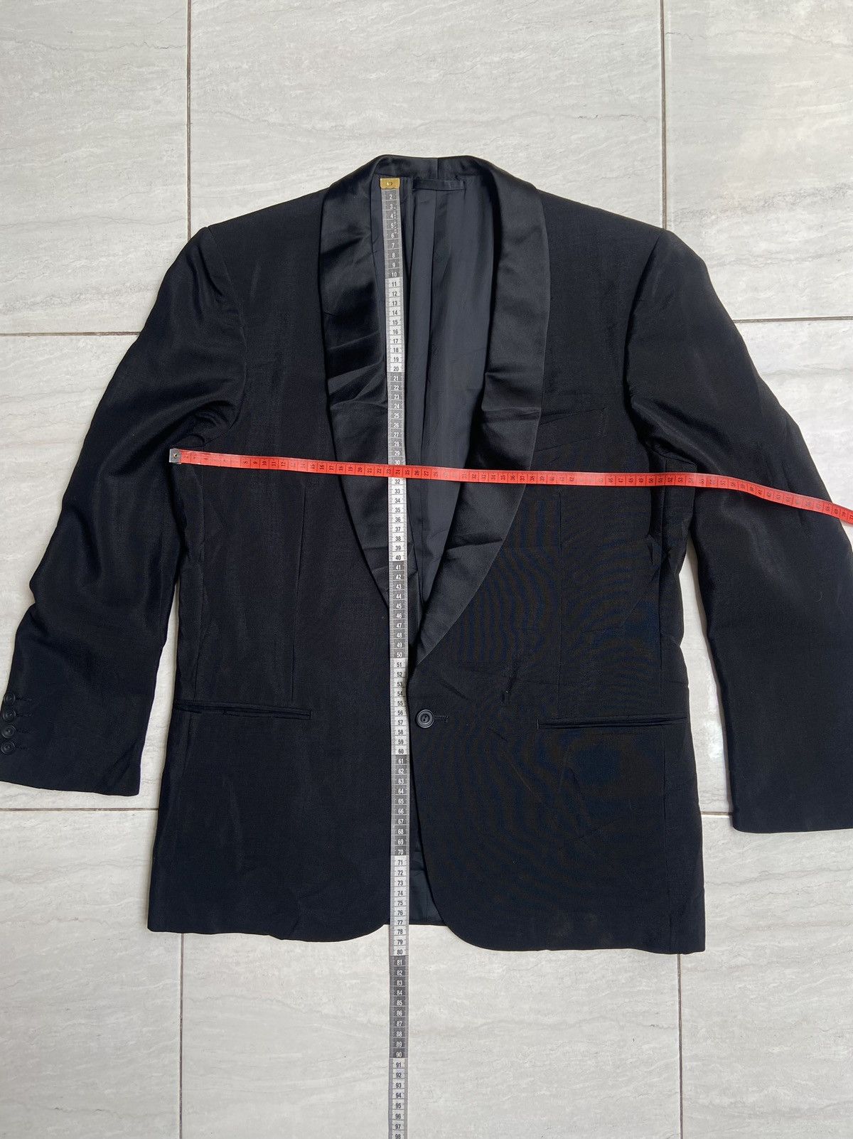 Christian Dior Monsieur CHRISTIAN DIOR MONSIEUR Black Suit Size 54L - 2 Thumbnail