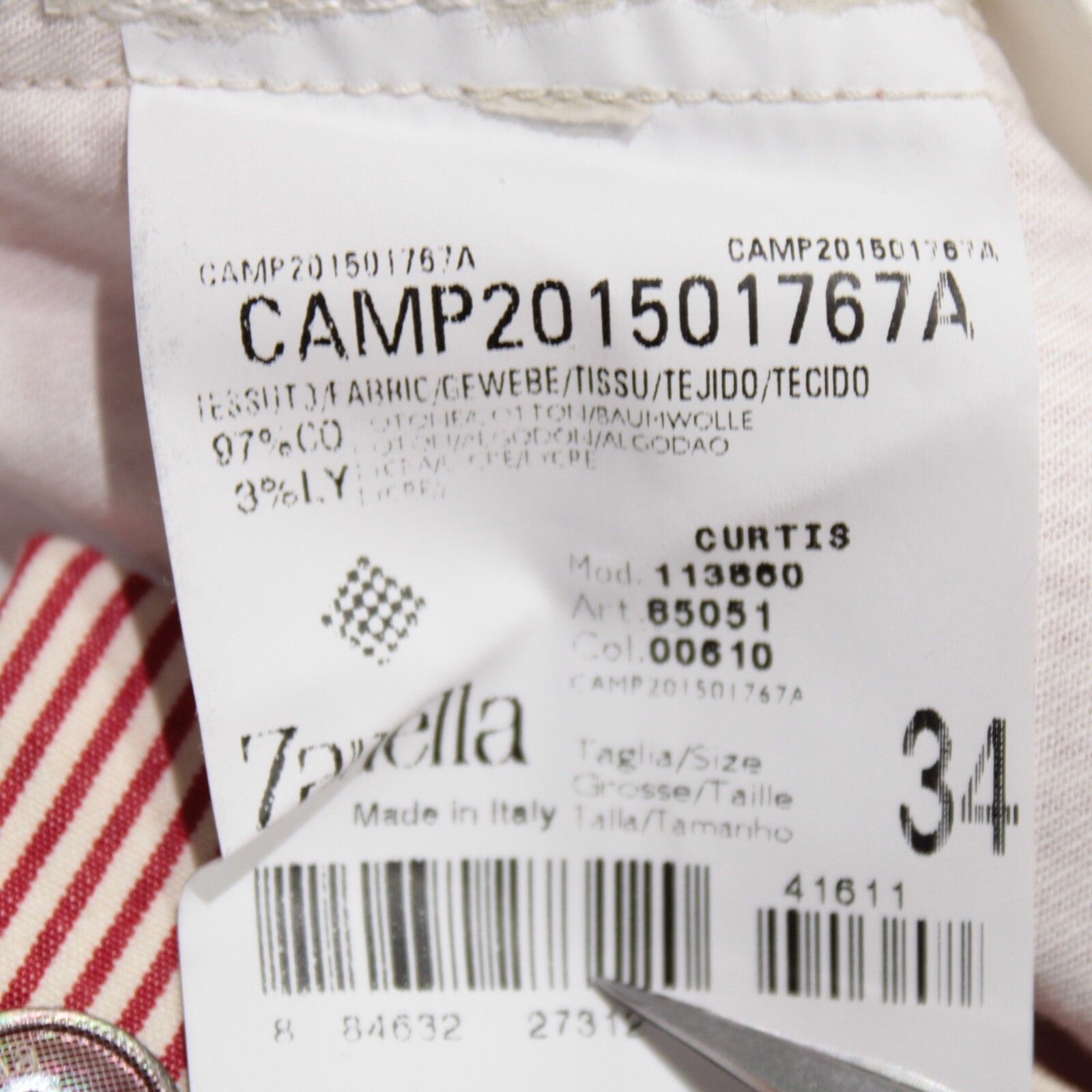 Zanella Zanella New with tags Chinos Size 34 US In Red Size US 34 / EU 50 - 8 Thumbnail