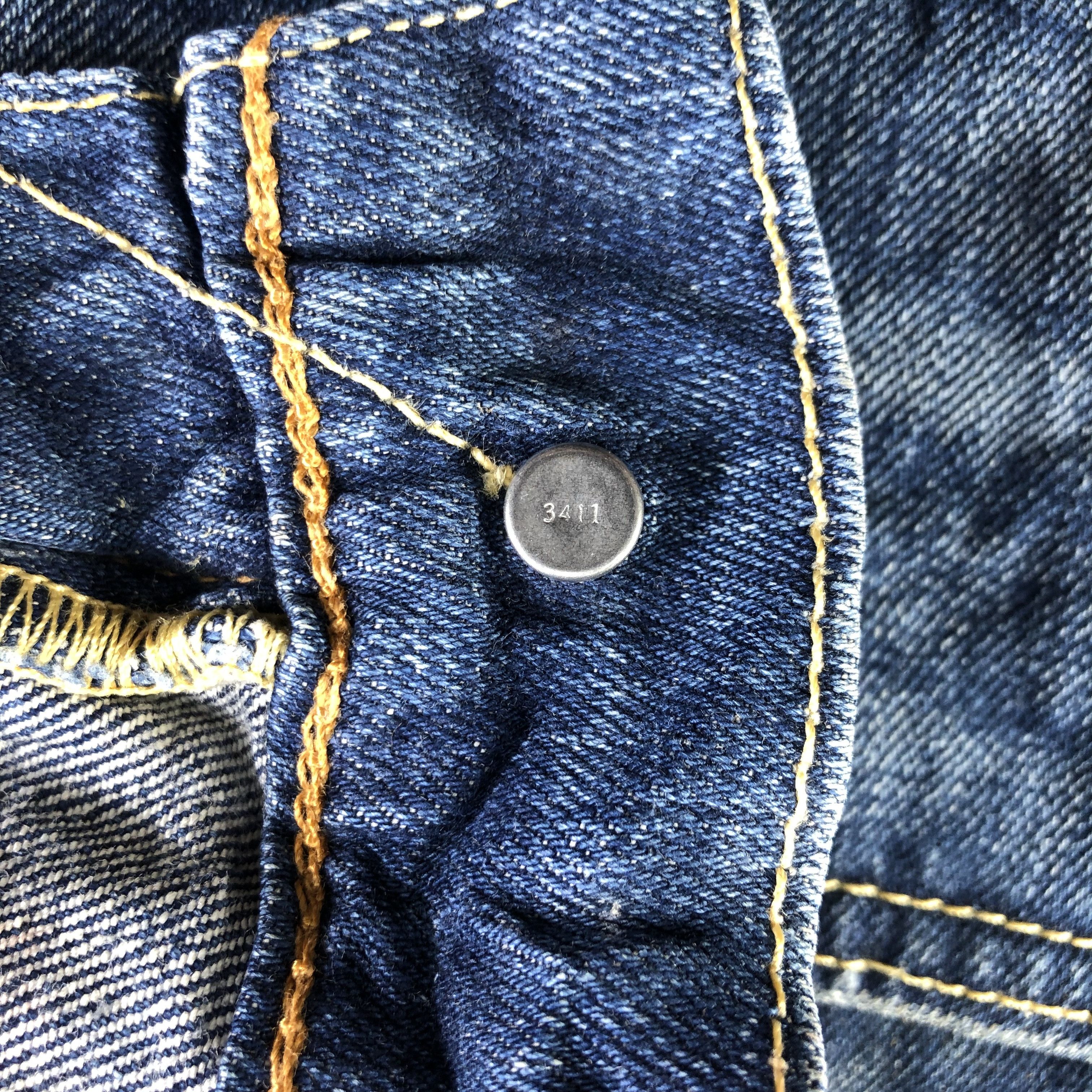 Levi's Vintage Blue Wash Levis 513 Jeans-J3725 Size US 28 / EU 44 - 10 Thumbnail