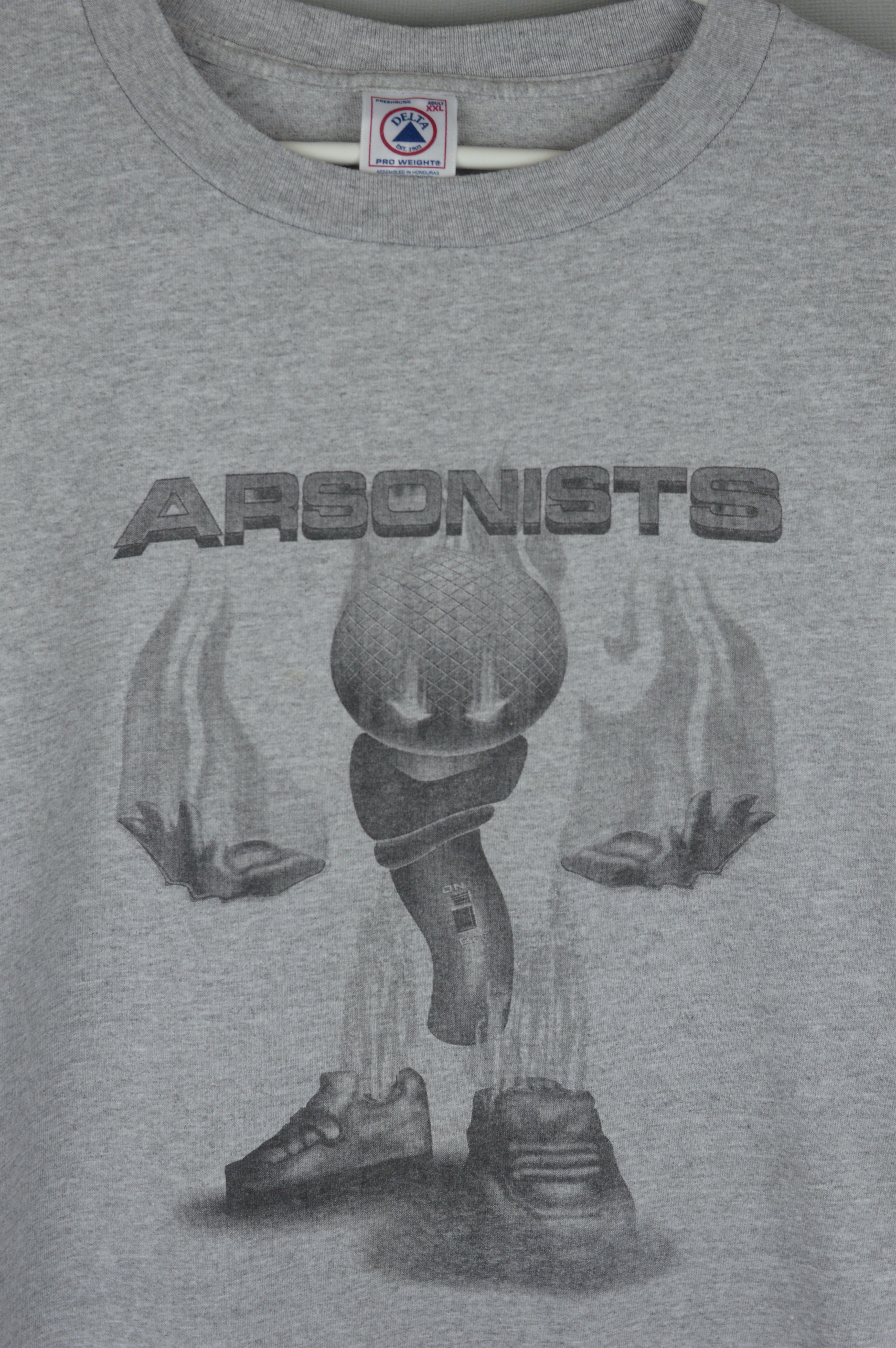 Rap Tees × Vintage Vintage Arsonists As the World Burns 90s t shirt Size US XXL / EU 58 / 5 - 3 Thumbnail