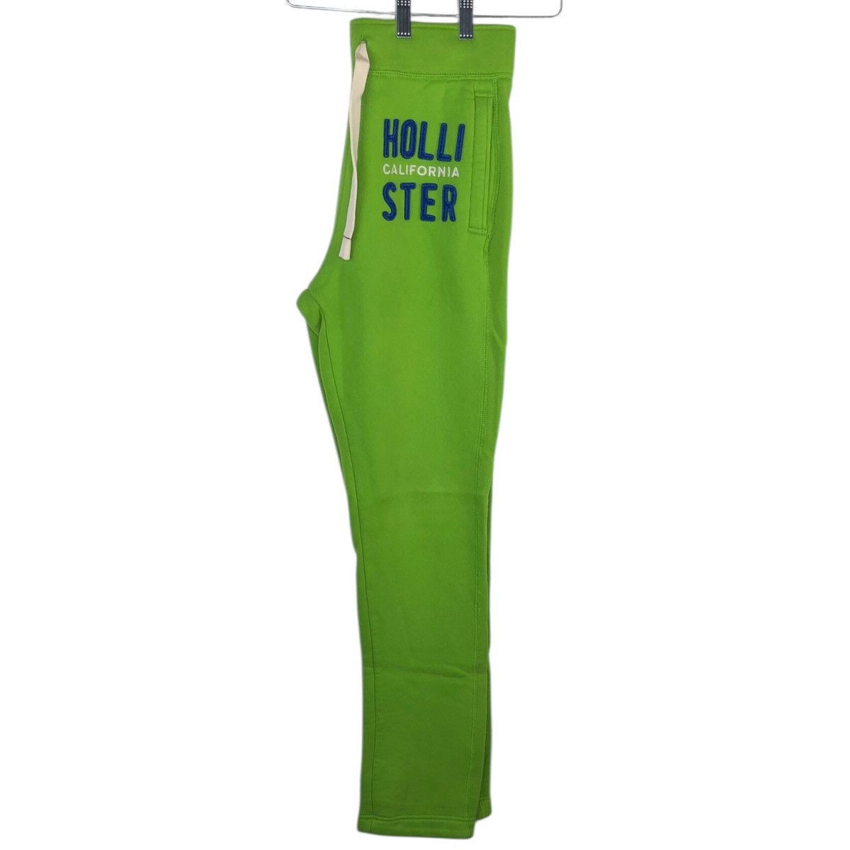 Hollister Hollister Y2K Green Logo Spell Out Sweatpants ~BRAND NEW~ Size 27" / US 4 / IT 40 - 2 Thumbnail