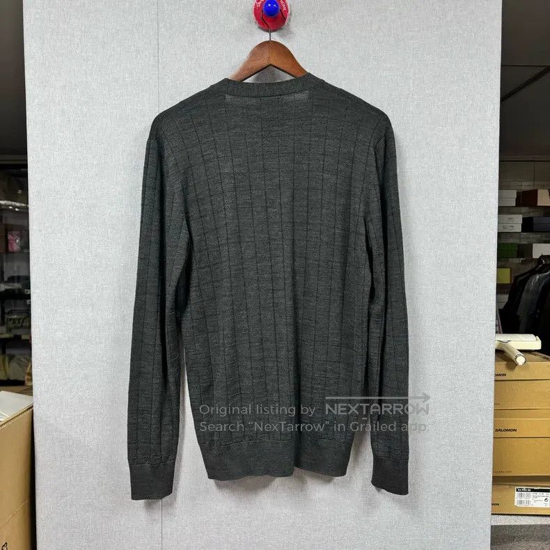Hermes Hermes Grey Cardigan Size US M / EU 48-50 / 2 - 2 Thumbnail