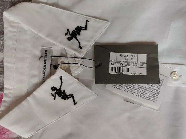 Alexander McQueen Alexander McQUEEN size 15++ Short - sleeved shirt Size US S / EU 44-46 / 1 - 3 Thumbnail