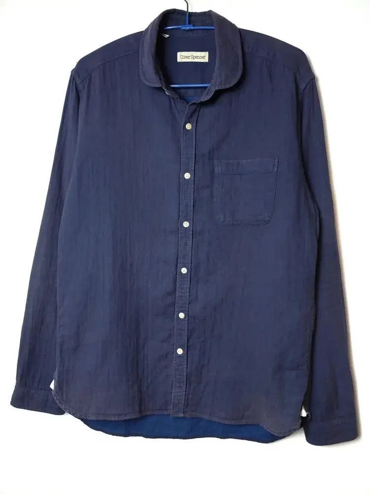 Oliver Spencer Oliver Spenser two tone waffle checkered Shirt Size US M / EU 48-50 / 2 - 2 Thumbnail