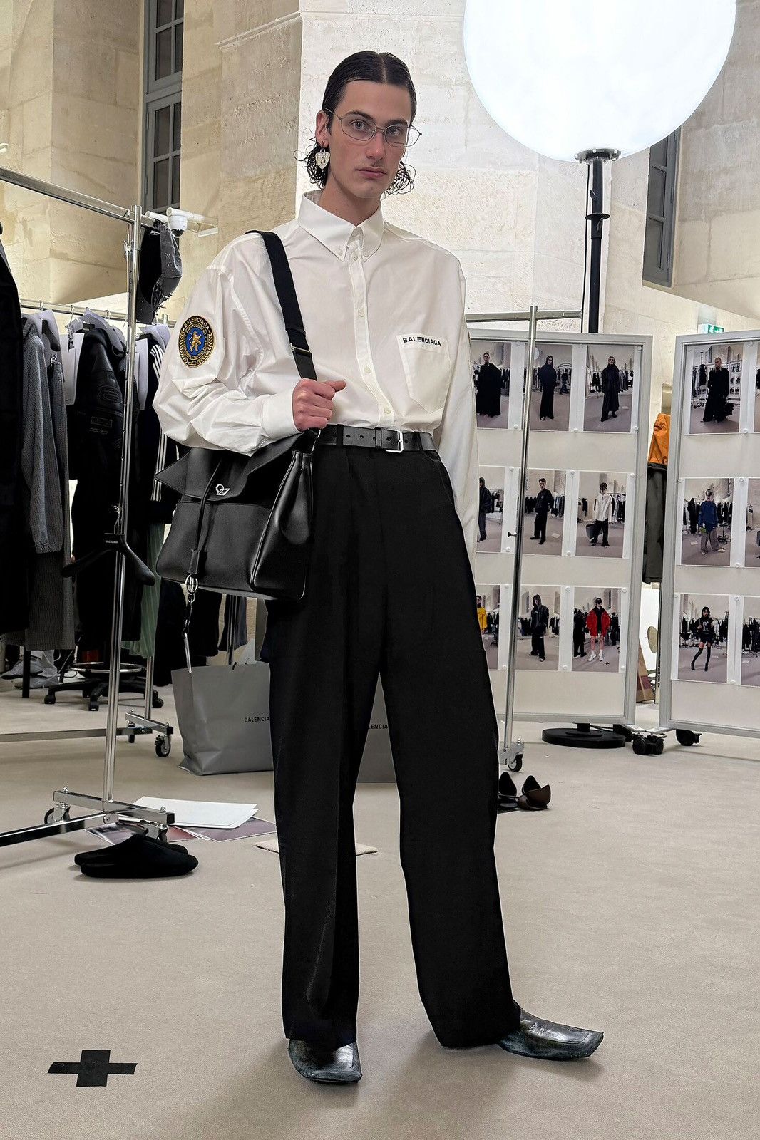Balenciaga BALENCIAGA Fall 25 Uniform Shirt Size US XS / EU 42 / 0 - 1 Thumbnail