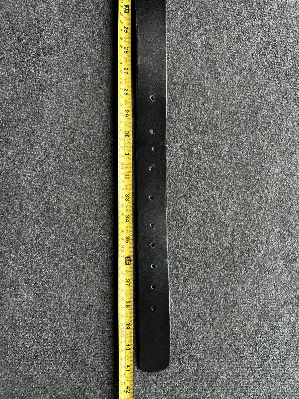 Other 🚨 RARE MEN MADE IN FRANCE Y2K LEATHER BELT VINTAGE WESTERN Size ONE SIZE - 16 Thumbnail