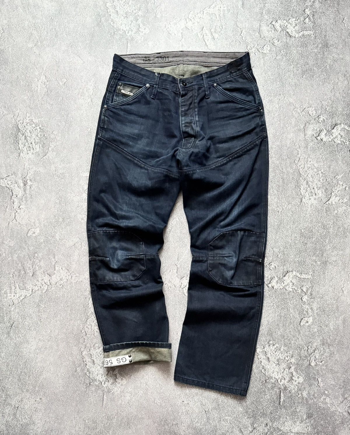 G-Star × Vintage G star raw 32/32 denim pant trouser Jean chino vintage 90s Size US 32 / EU 48 - 6 Thumbnail