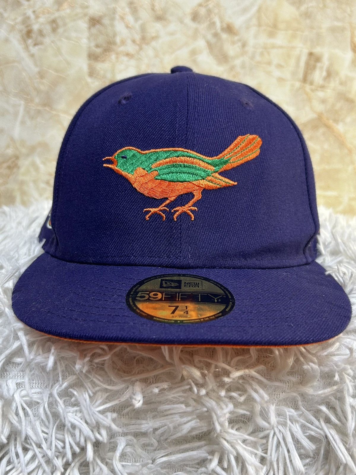 New Era Baltimore Orioles Hat club 7 1/4 59Fifty Purple All Star Size ONE SIZE - 4 Thumbnail