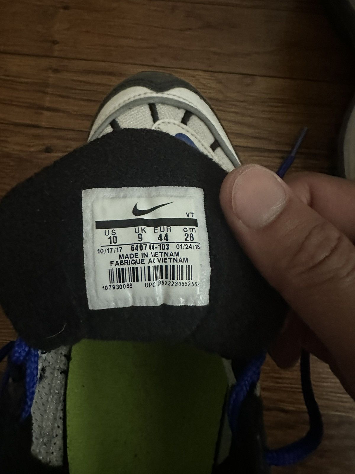 Nike Air Max 98 - Racer Blue Size US 10 / EU 43 - 5 Thumbnail