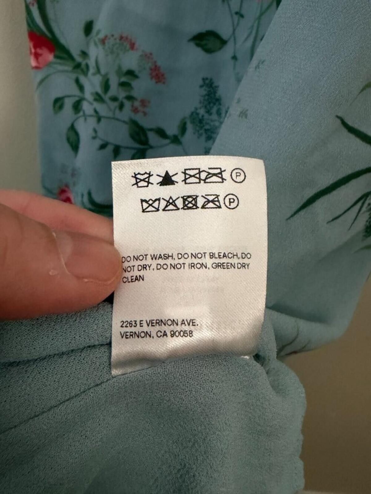 Reformation BNWT REFORMATION NIKITA BLUE FLORAL SUMMER DRESS 12 Size XL / US 12-14 / IT 48-50 - 11 Thumbnail