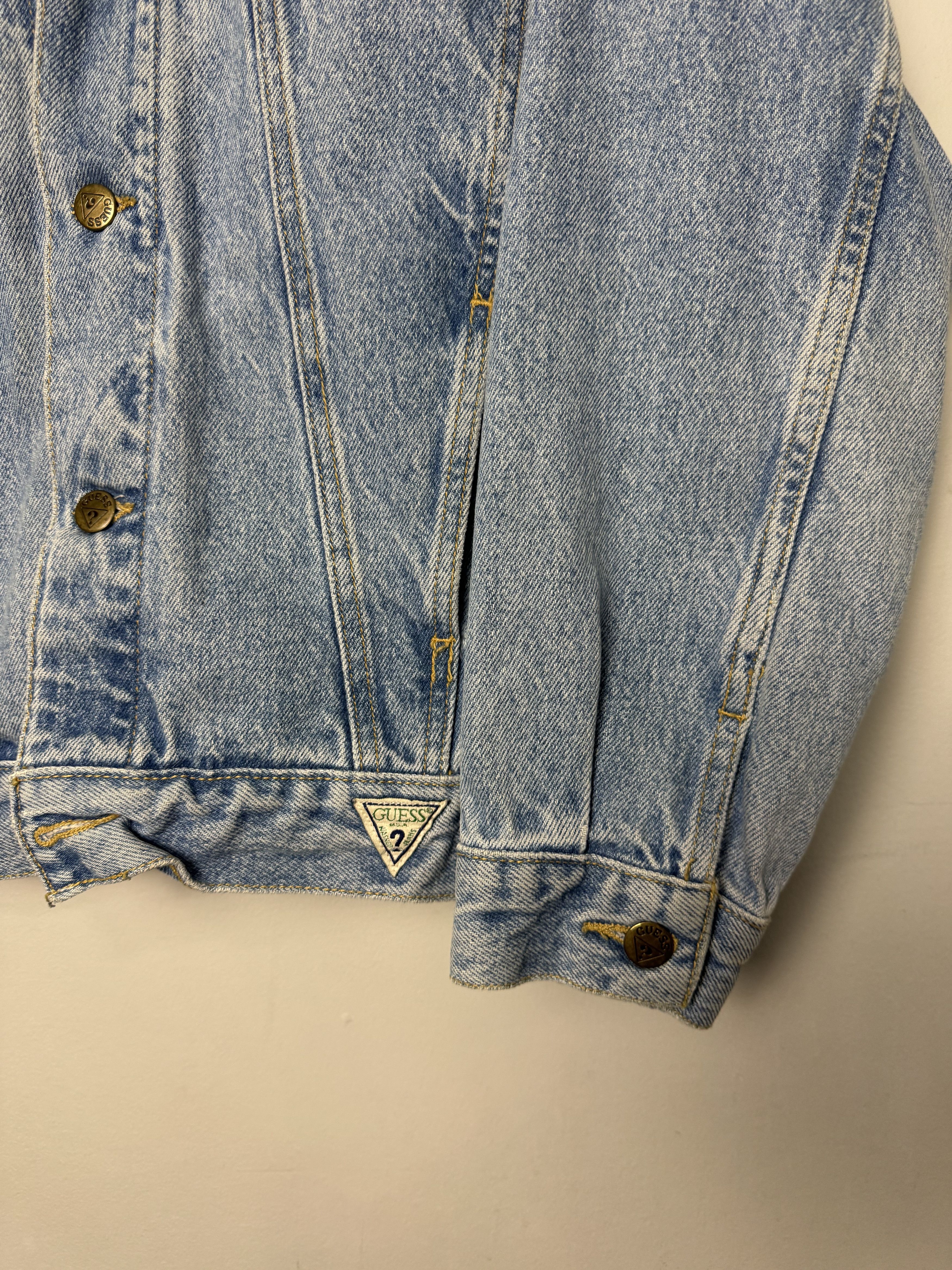 Guess Vintage Guess Denim Jacket by Georges Marciano Size XL / US 12-14 / IT 48-50 - 9 Thumbnail