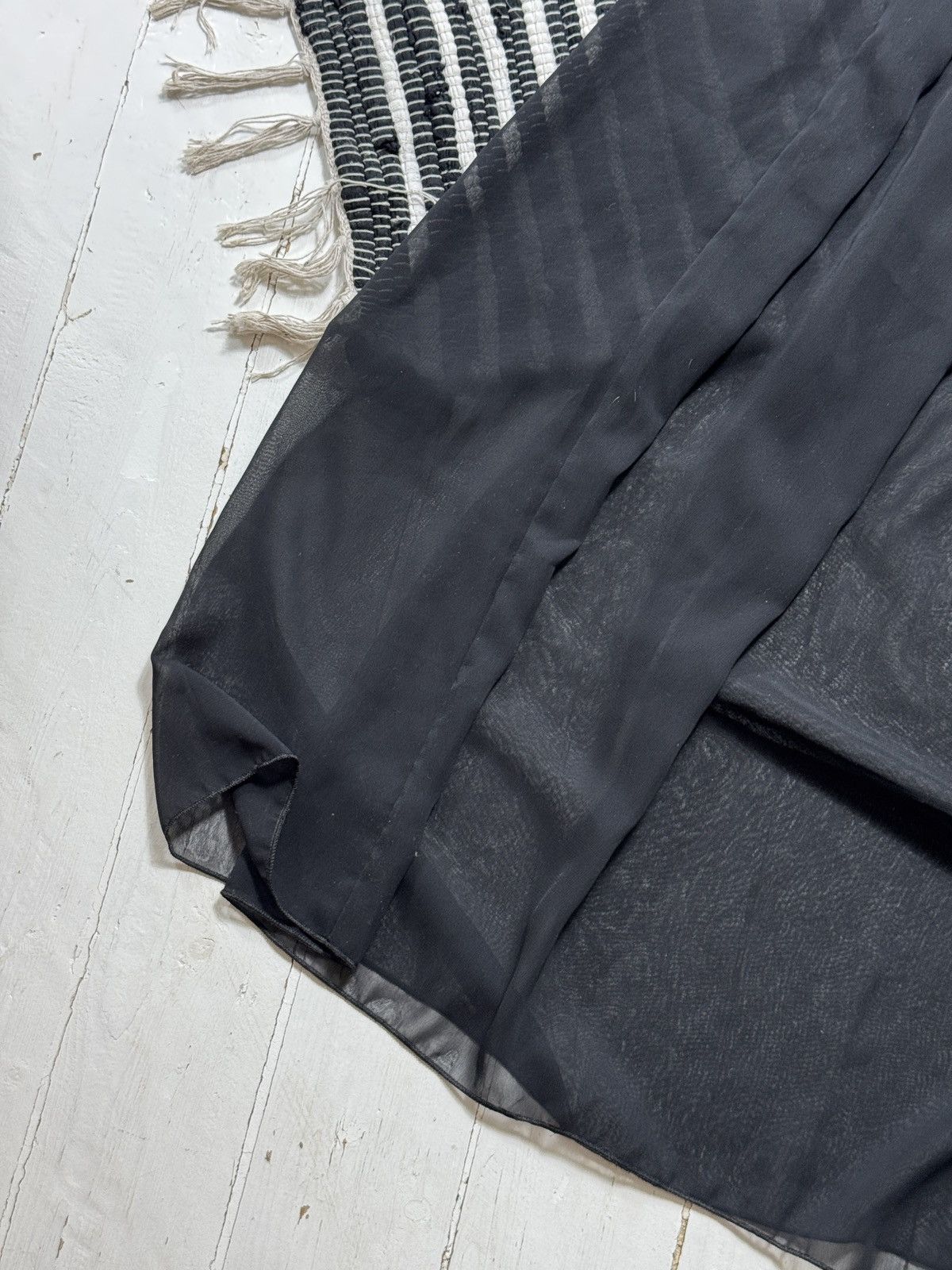 Other VINTAGE 2000s FULL MESH MAXI SKIRT Size 28" / US 6 / IT 42 - 2 Thumbnail
