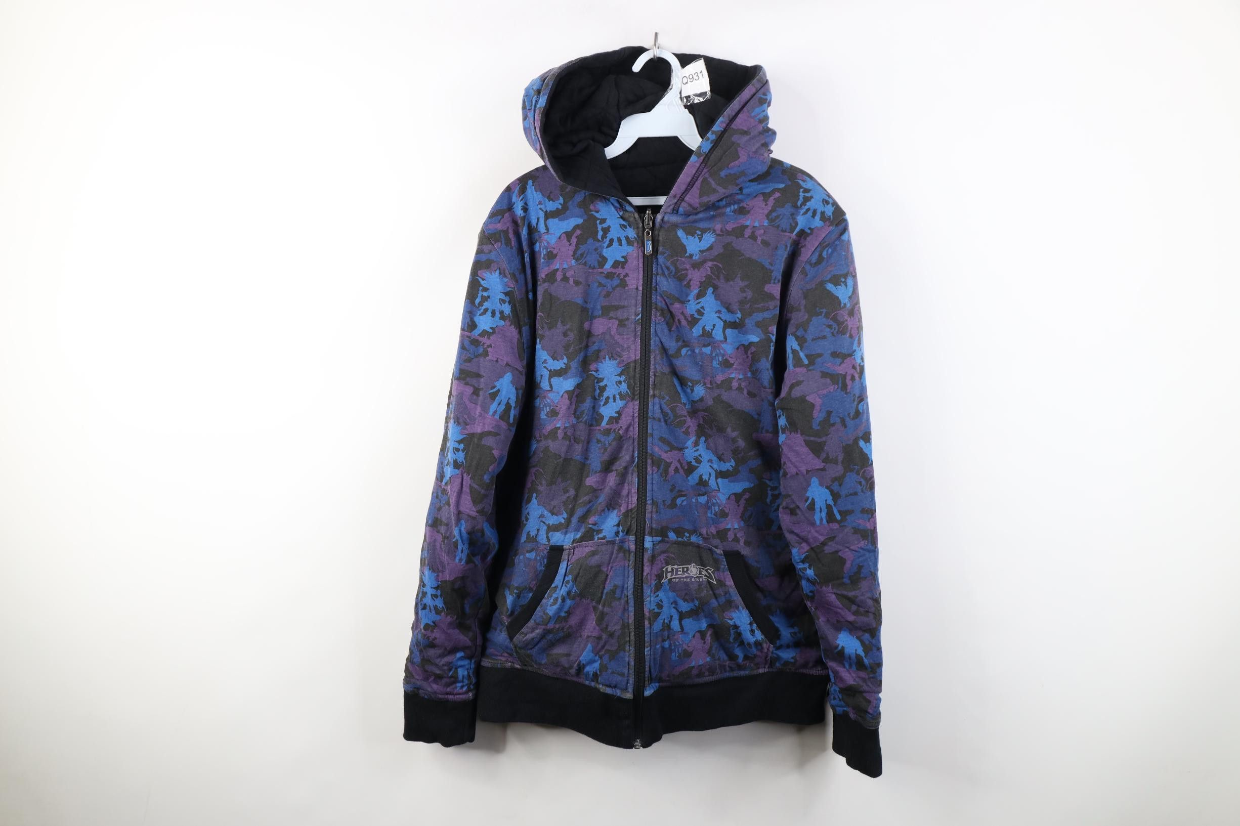 Vintage Blizzard Entertainment Reversible Heroes of the Storm Hoodie Size XL / US 12-14 / IT 48-50 - 1 Thumbnail