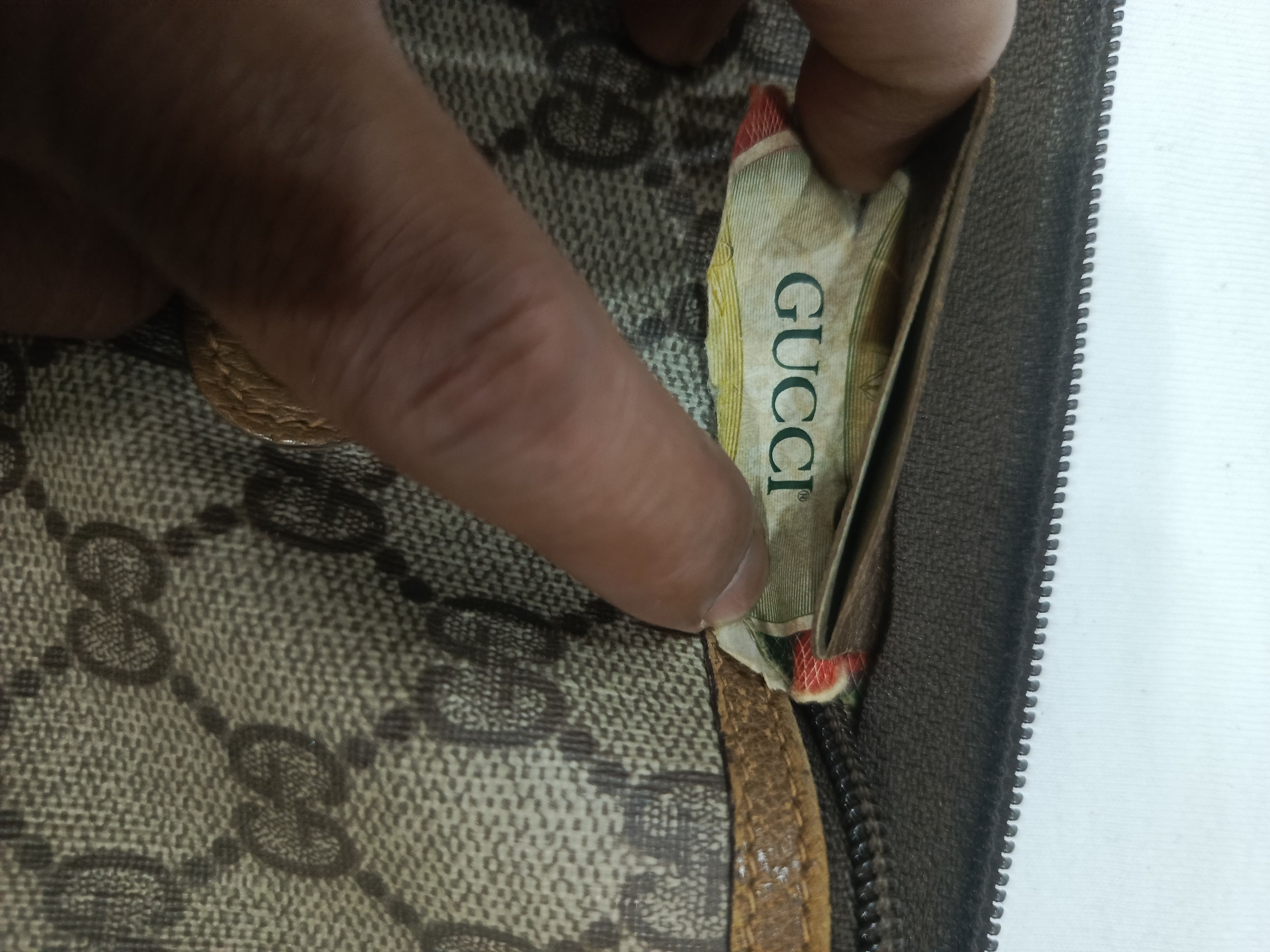 Gucci Clutch Bag Old Gucci GG Size ONE SIZE - 2 Thumbnail