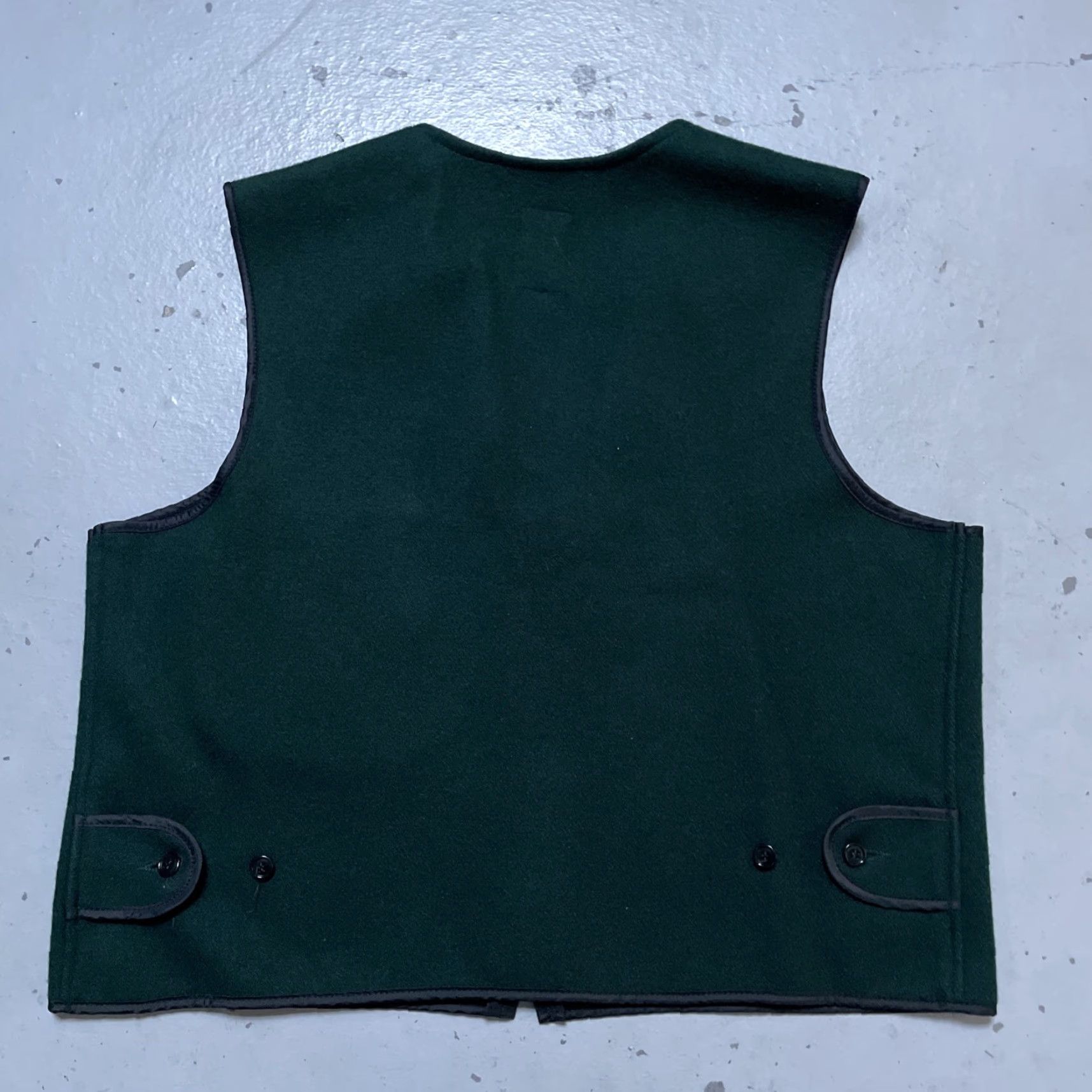 Vintage VINTAGE Carter’s Wool Zip Hunting Work Vest Unisex Adults 44 Green USA 70s 60s Workwear Hunting - Carter’s Size US S / EU 44-46 / 1 - 7 Thumbnail