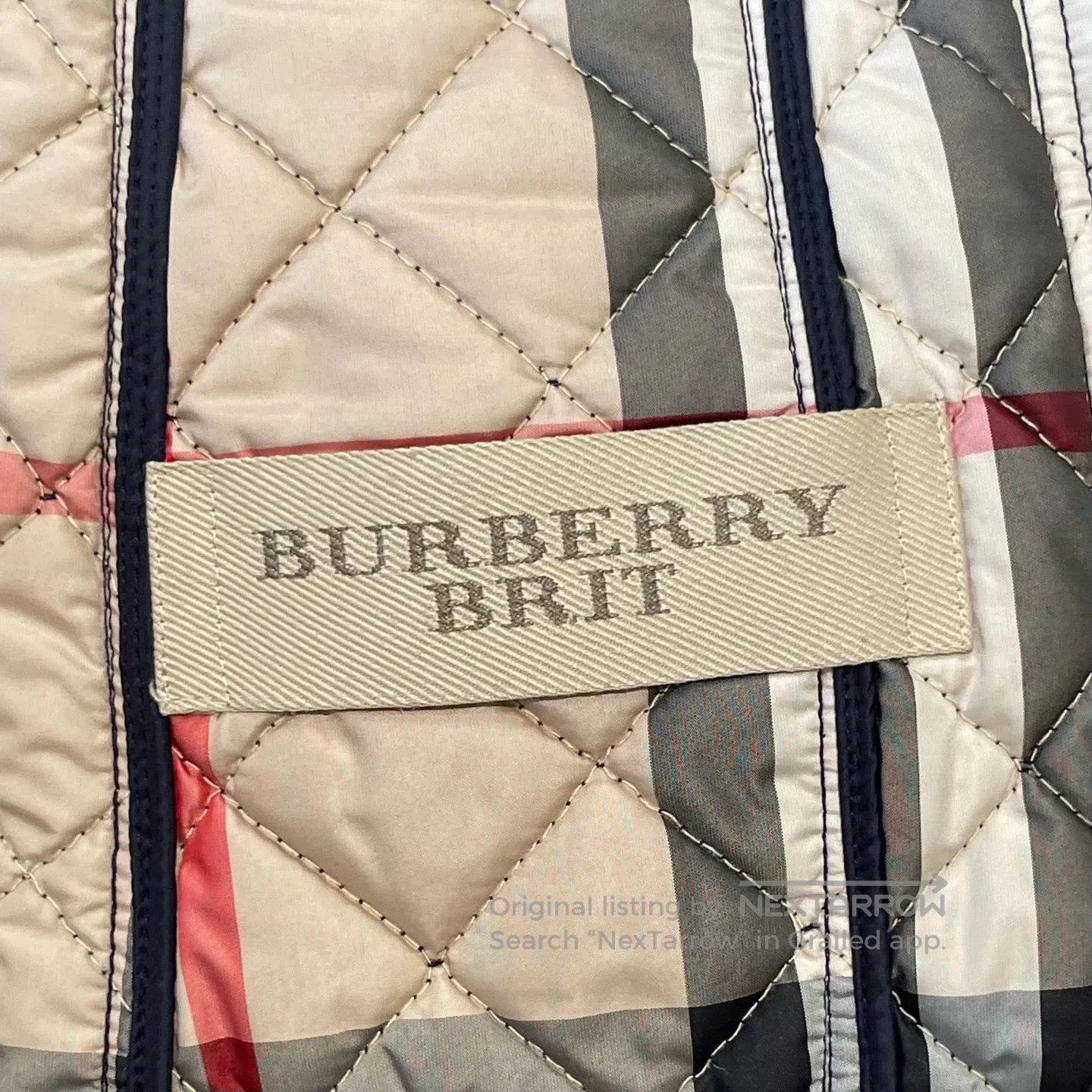Burberry Burberry Quilted Navy Coat XS. Size XS / US 0-2 / IT 36-38 - 5 Thumbnail