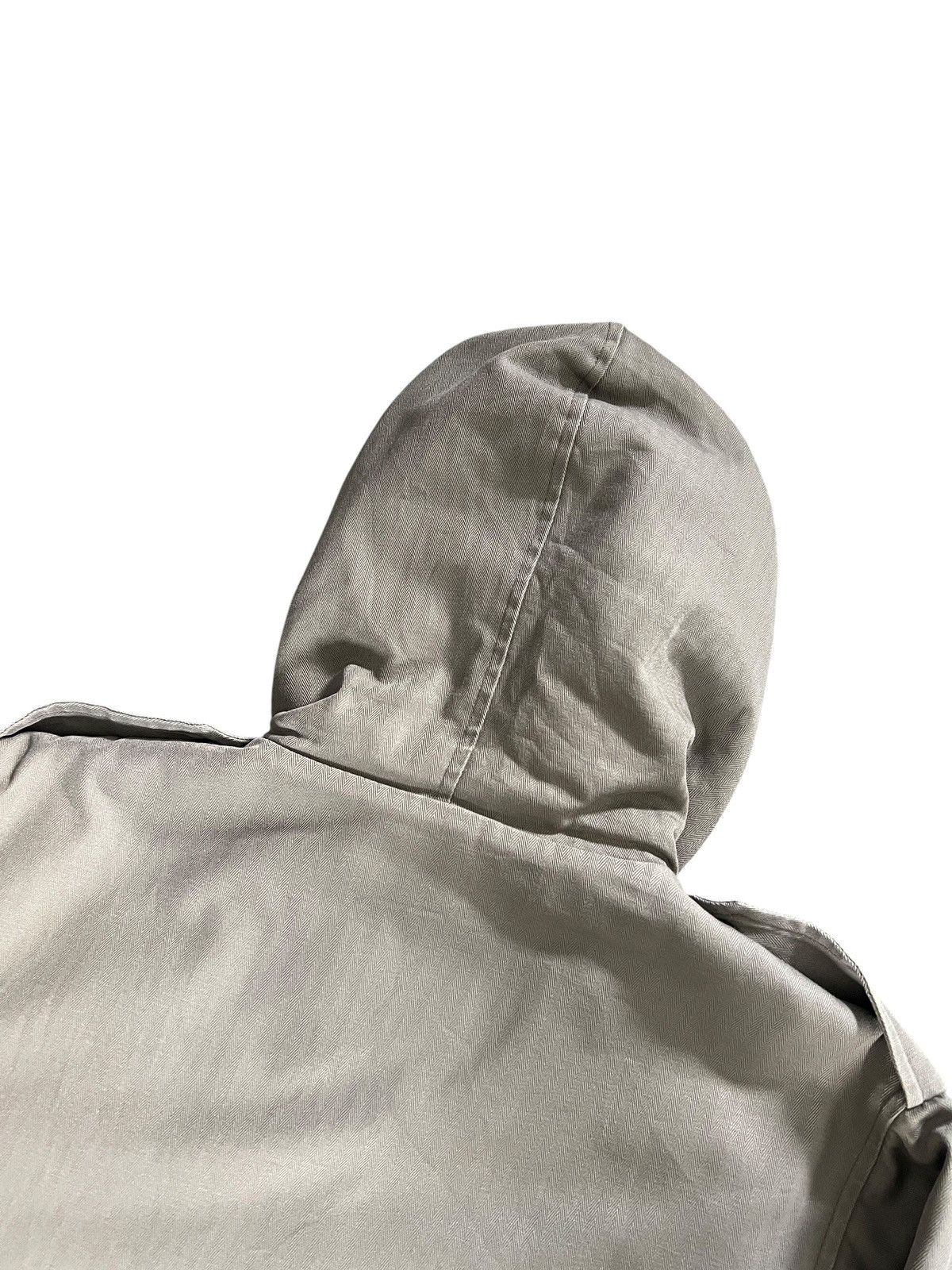 A.P.C. Vintage A.P.C Herringbone Twill Military Parka Jacket Size US M / EU 48-50 / 2 - 8 Thumbnail