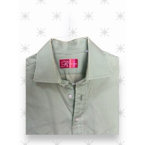 Other Rufus Brand 100% Cotton Men’s Dress Shirt Size Large. Made I Size US L / EU 52-54 / 3 - 4 Thumbnail