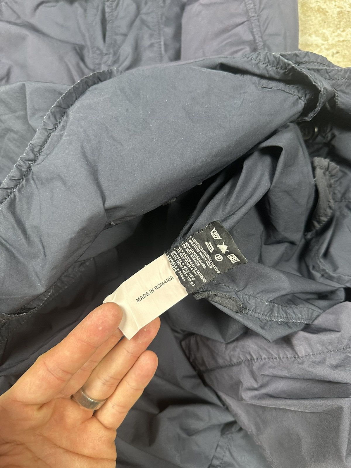 Aspesi Aspesi Navy Rain Coat Light Jacket Size US M / EU 48-50 / 2 - 10 Thumbnail
