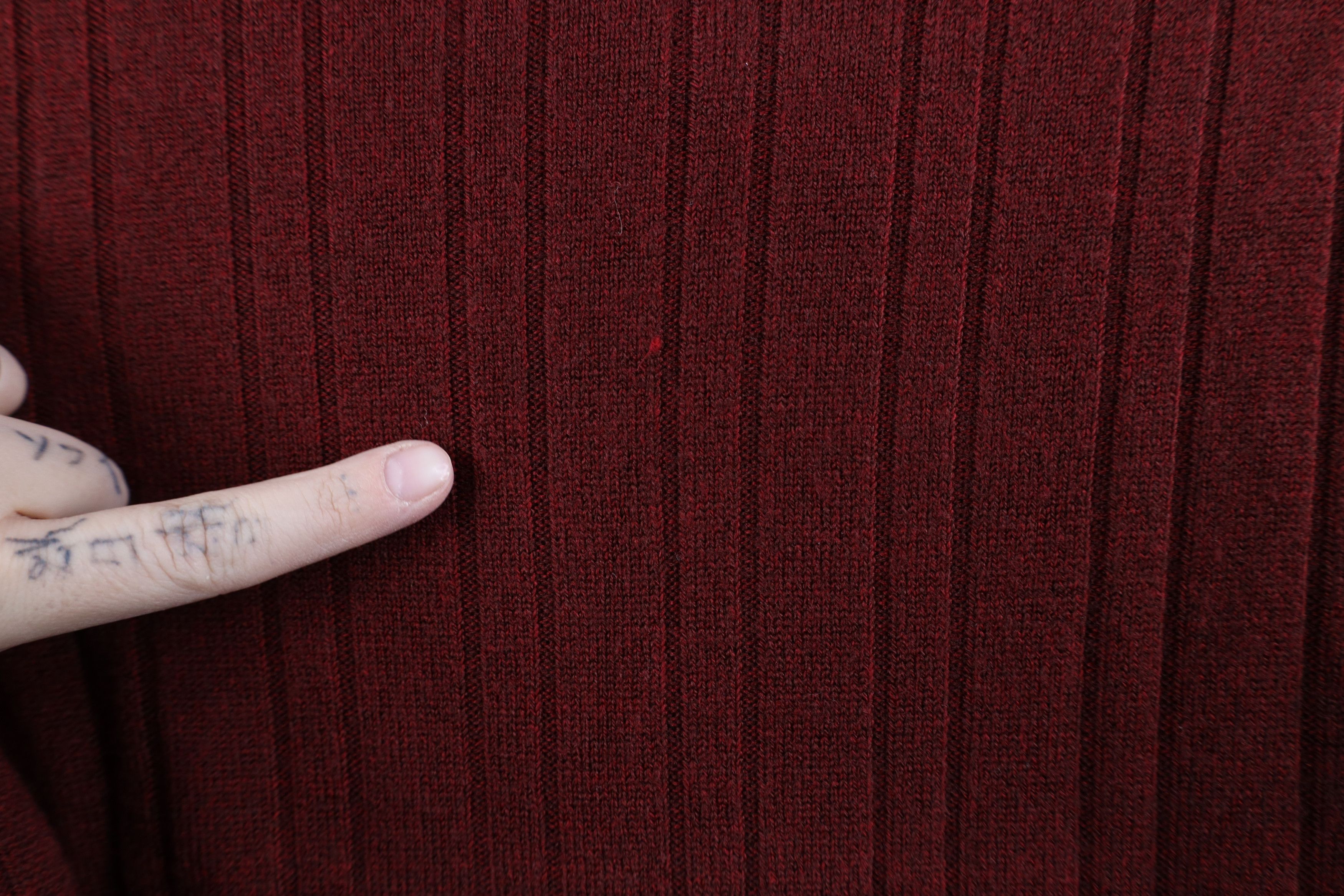 Vintage Deadstock Vintage 90s Streetwear Ribbed Collared Sweater Size US L / EU 52-54 / 3 - 11 Thumbnail