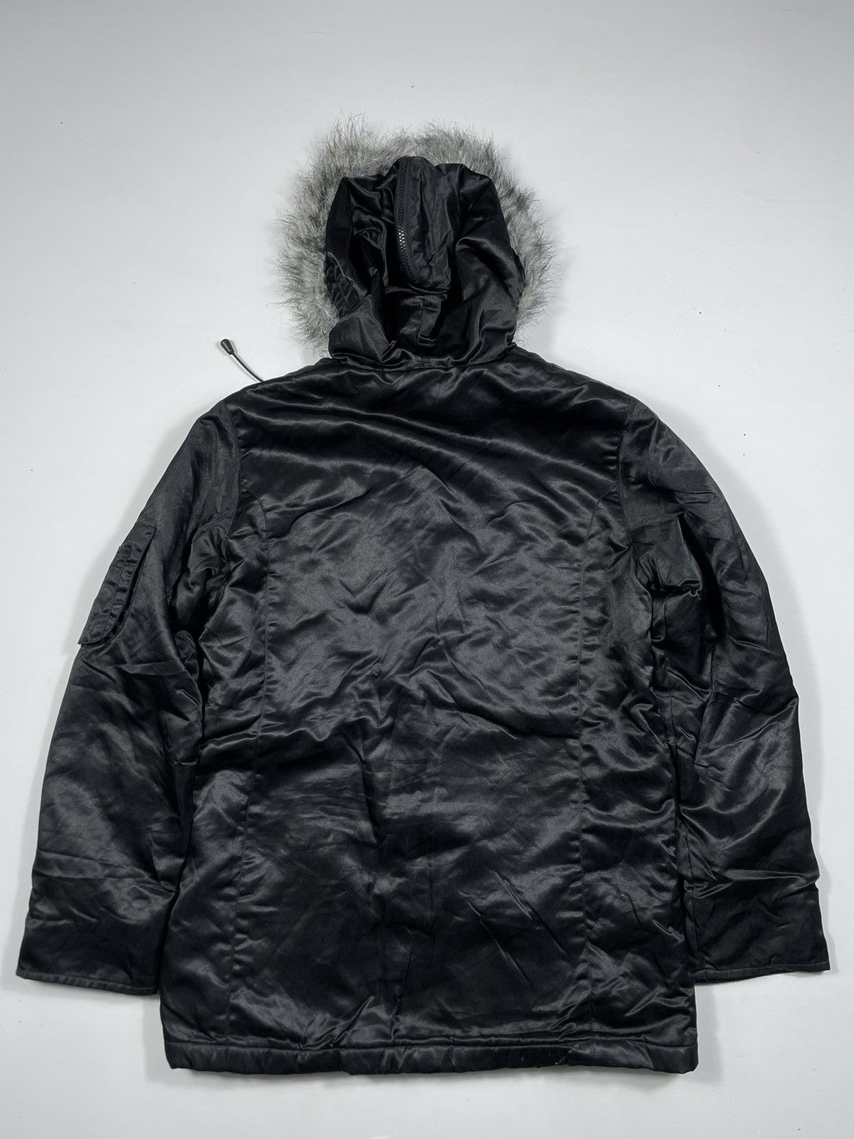If Six Was Nine × Japanese Brand × Le Grande Bleu (L.G.B.) Ezekiel Racoon Fur Jacket ifsixwasnine lgb styled Size US M / EU 48-50 / 2 - 5 Thumbnail