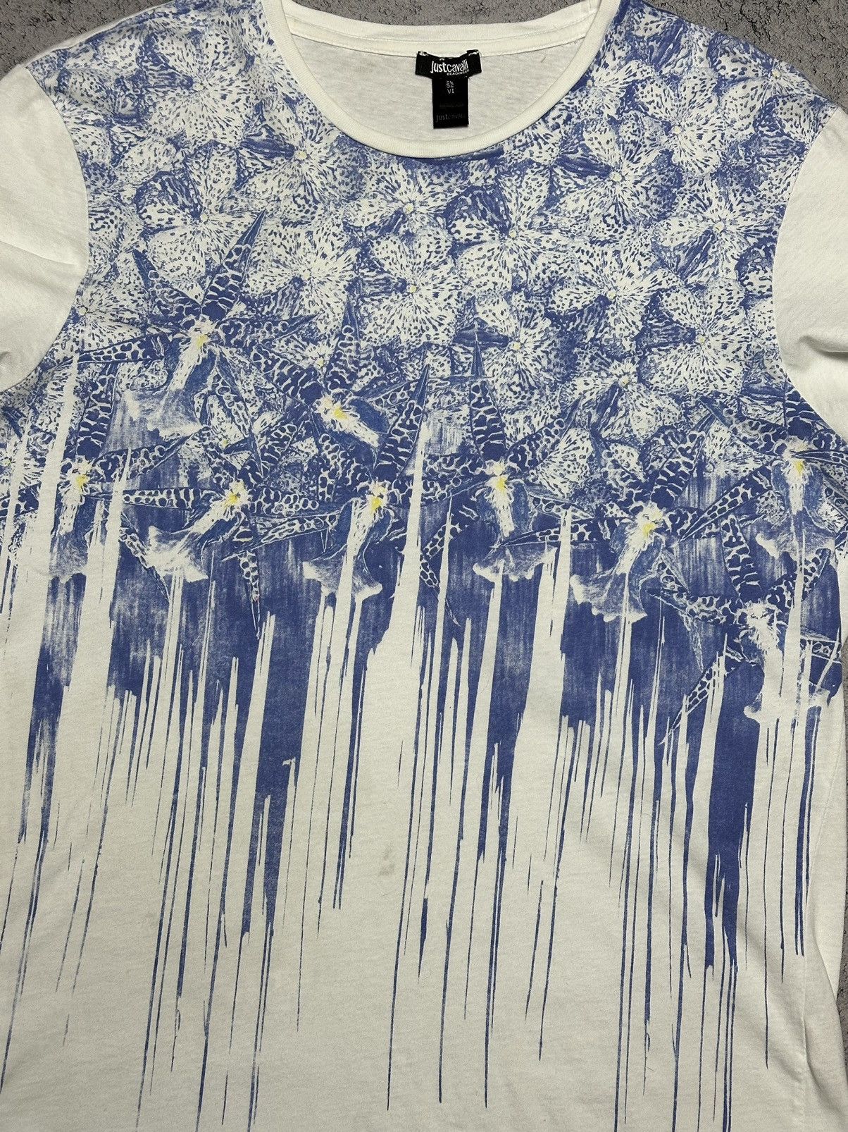 Just Cavalli 2x Just Cavalli Printed T-Shirt Size US L / EU 52-54 / 3 - 4 Thumbnail