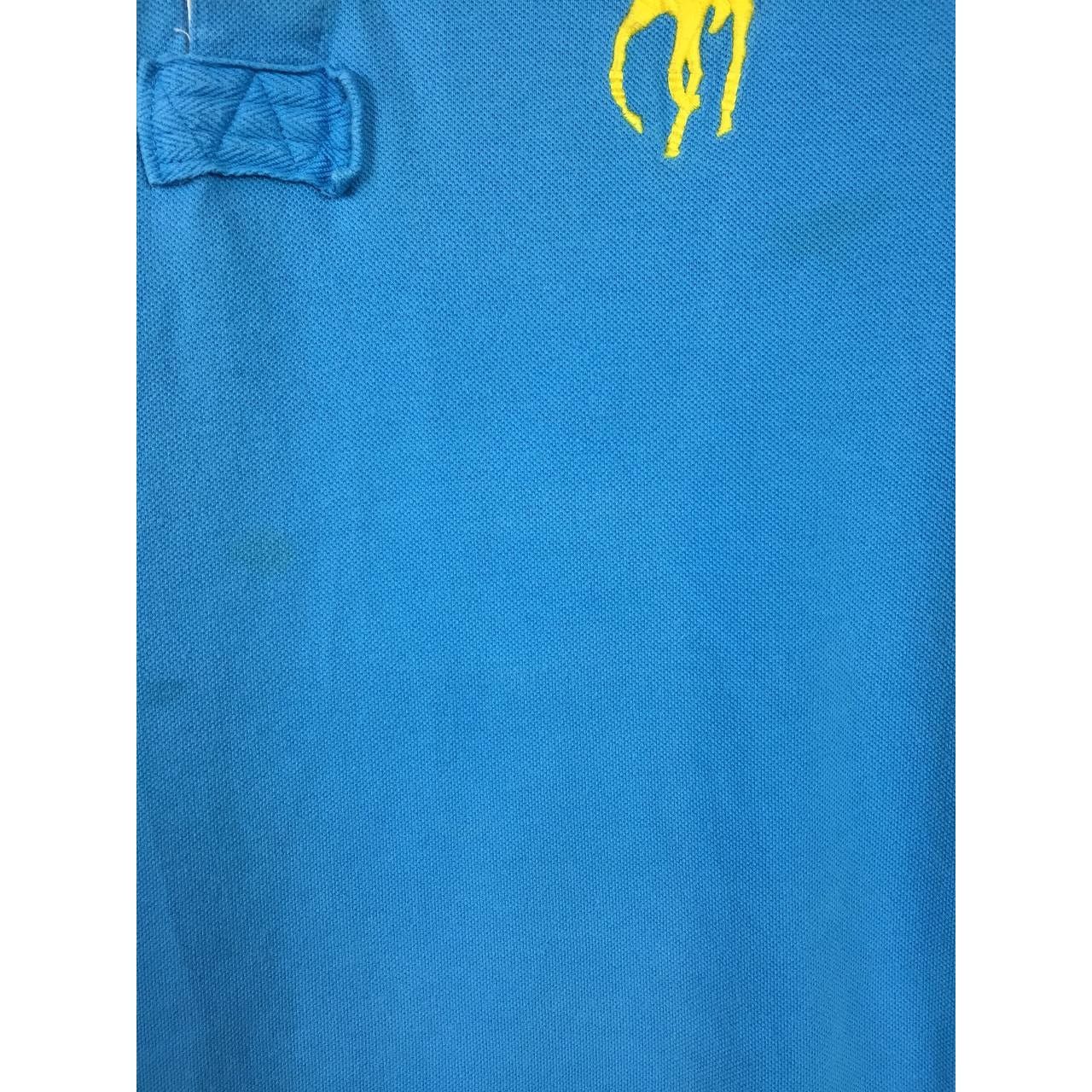 Polo Ralph Lauren × Vintage Vtg Polo Ralph Lauren Big Logo Rugby Polo Tee Youth L Size US M / EU 48-50 / 2 - 6 Thumbnail