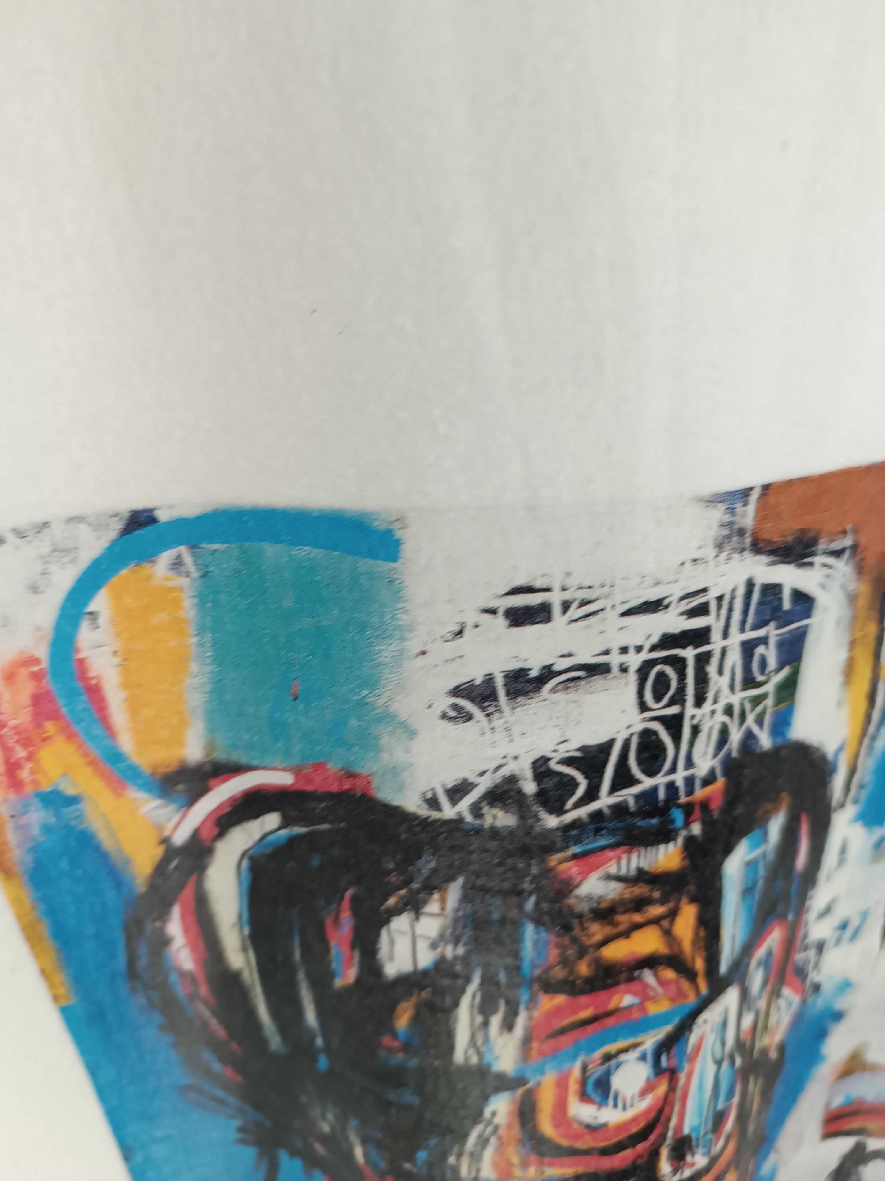Jean-Michel Basquiat VINTAGE JEAN MICHEL BASQUIAT VERY RARE picasso warhol frida Size US L / EU 52-54 / 3 - 12 Thumbnail