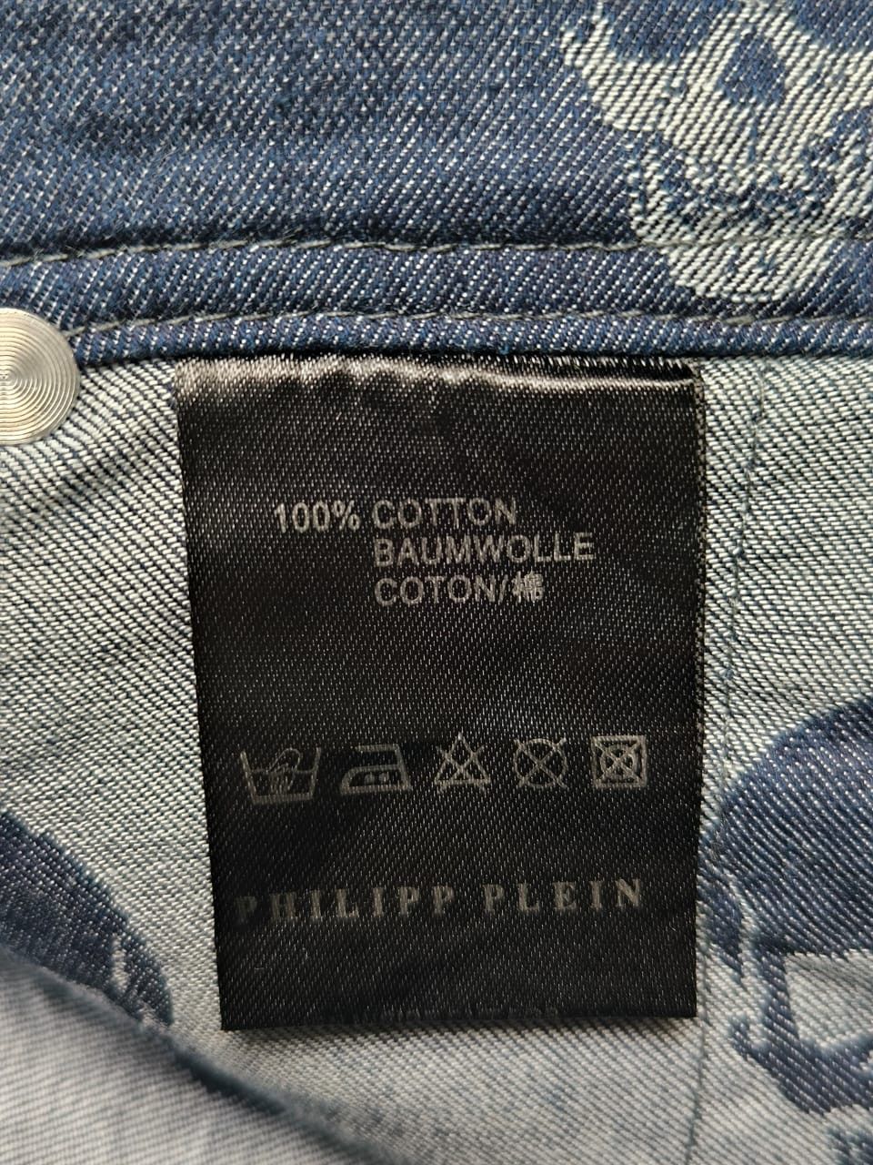 Philipp Plein Phillipp plein denim straight skulls retro Size 30" / US 8 / IT 44 - 11 Thumbnail