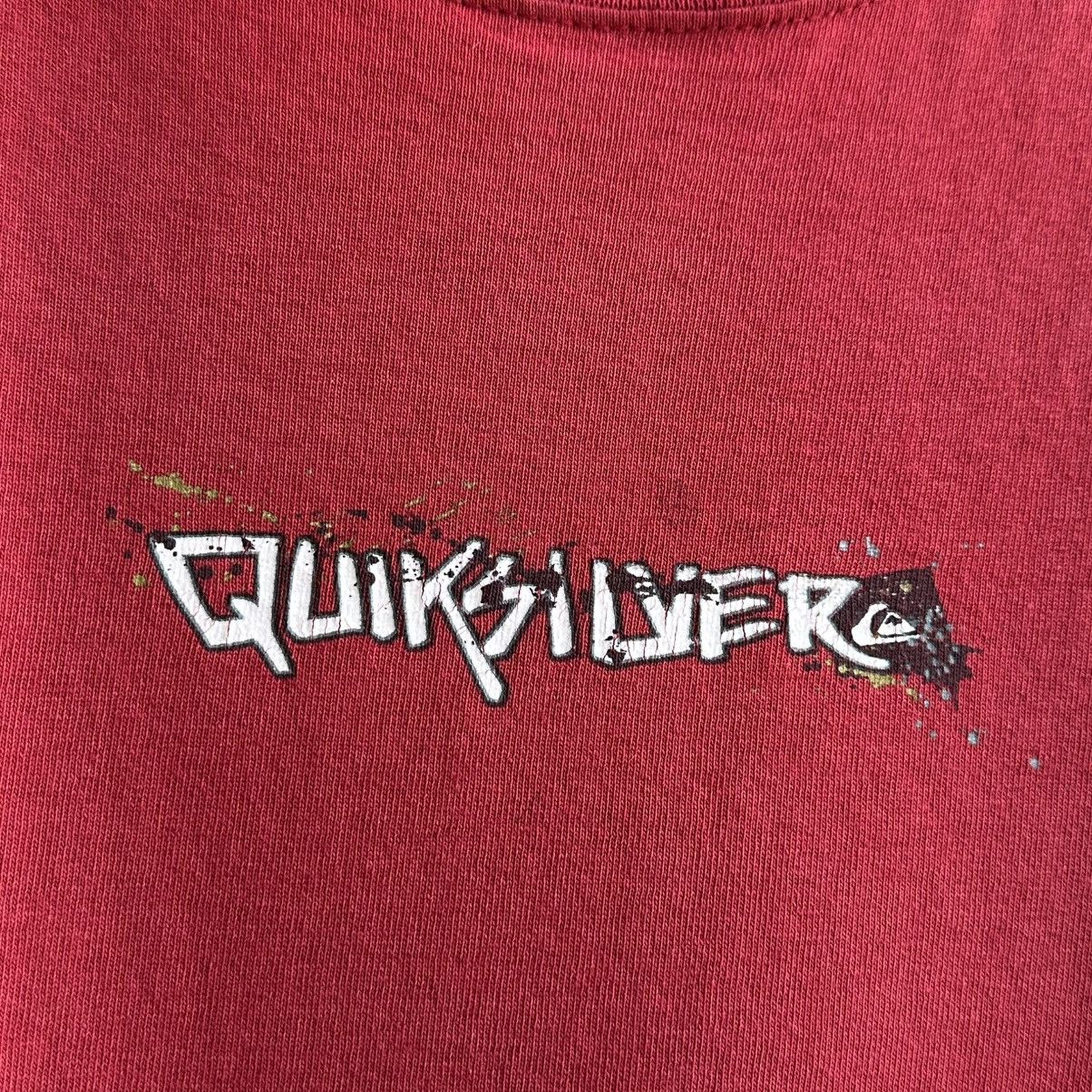 Quiksilver × Vintage Vintage 90s Quiksilver Big Logo Tee Size US L / EU 52-54 / 3 - 8 Thumbnail