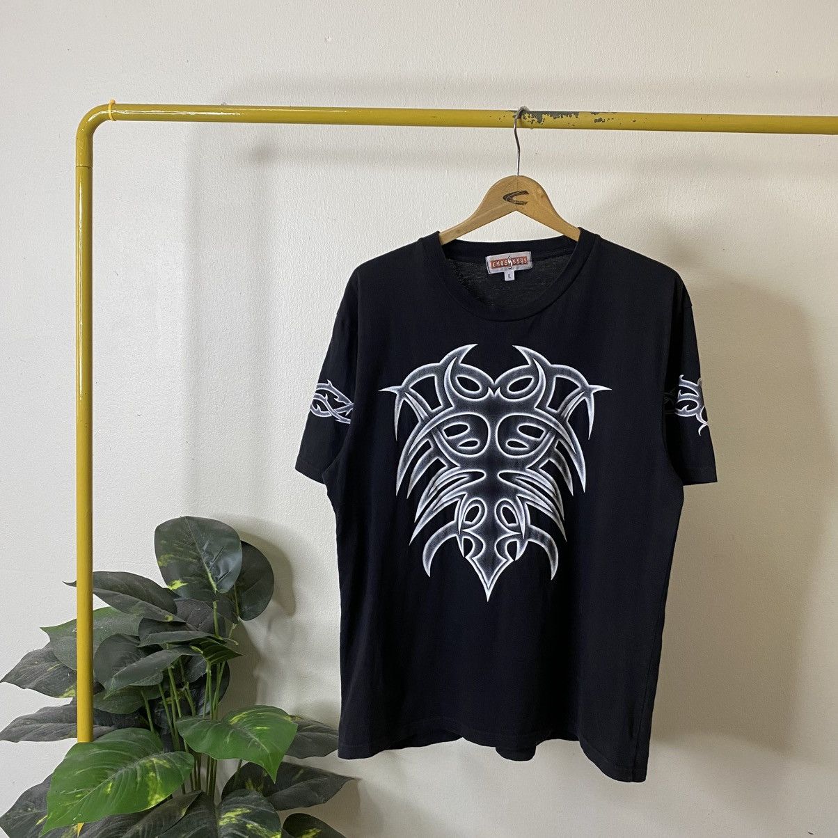 If Six Was Nine CrossKeys Affliction Tribal Cyber Gothic Punk Grunge Tshirt Size US L / EU 52-54 / 3 - 1 Thumbnail