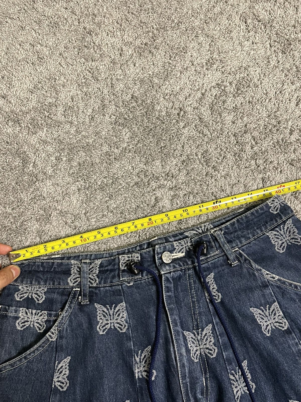 Needles Needles Butterfly Baggy Jeans Size US 30 / EU 46 - 13 Thumbnail