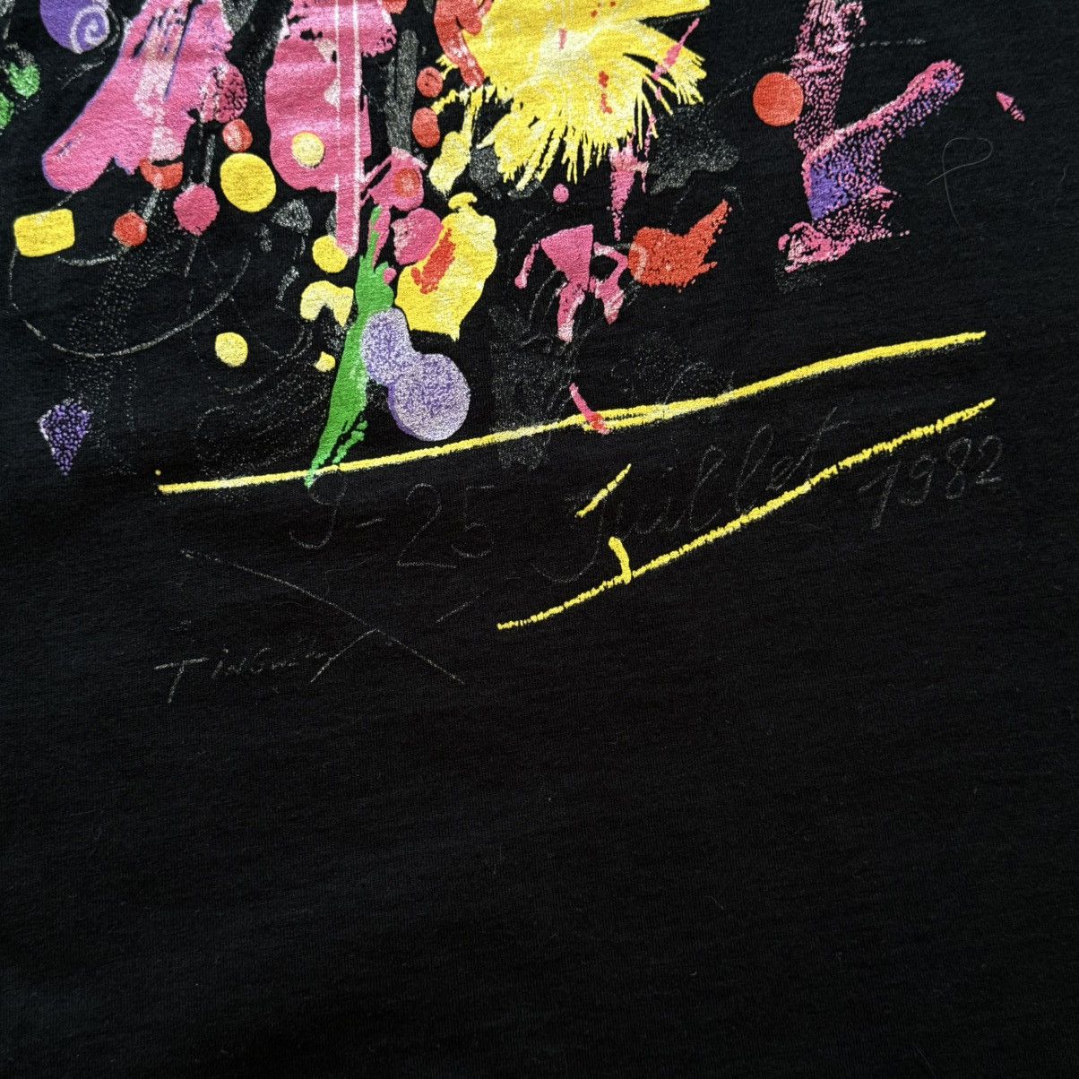 Band Tees 1982 Montreux Jazz Festival Archive Big Logo T-shirt Size US M / EU 48-50 / 2 - 3 Thumbnail