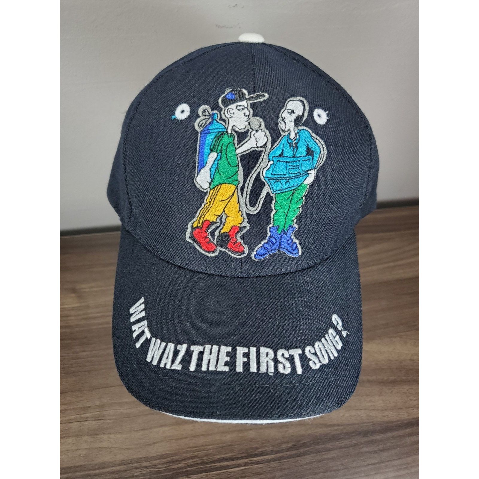 RASCALS' "Wat Was The First Song?" Hat Cap Reggae Homies Hip Hop Rap Size ONE SIZE - 3 Thumbnail