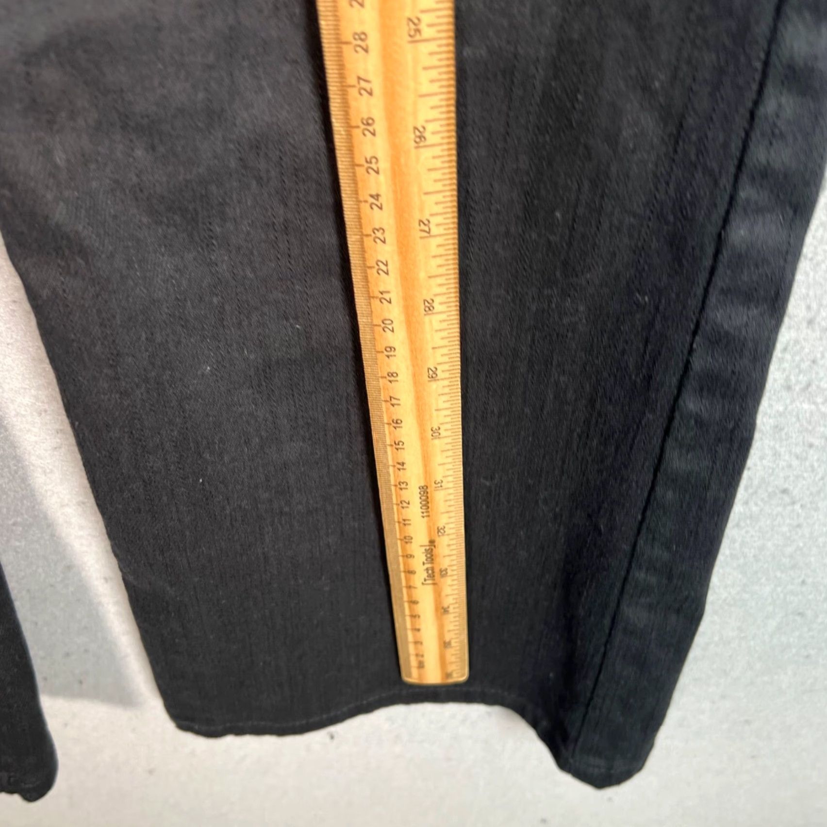 Levi's VINTAGE Levi's Womens Bootcut Jeans Size 10 Black Cotton Blend Denim Size 32" / US 10 / IT 46 - 7 Thumbnail