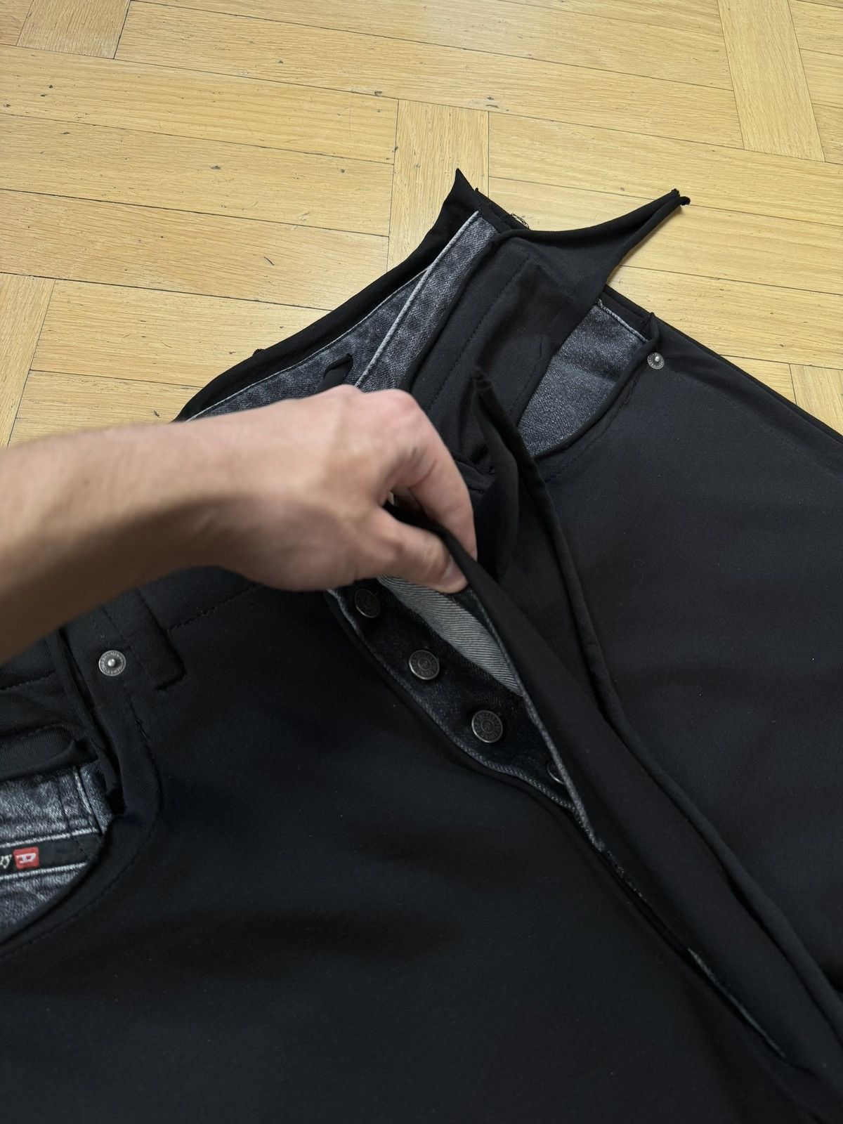 Diesel DIESEL D-RISE OHLAB JEANS Size US 30 / EU 46 - 6 Thumbnail