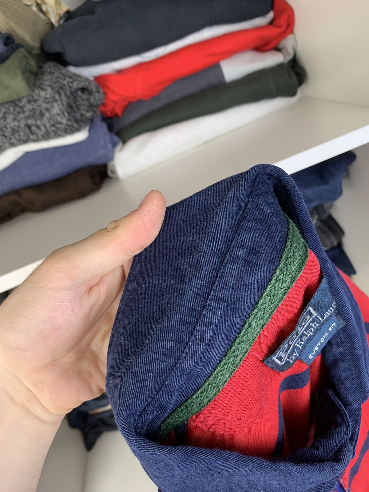 Other Polo Ralph Lauren Striped Rugby Long Sleeve Size US XL / EU 56 / 4 - 4 Thumbnail