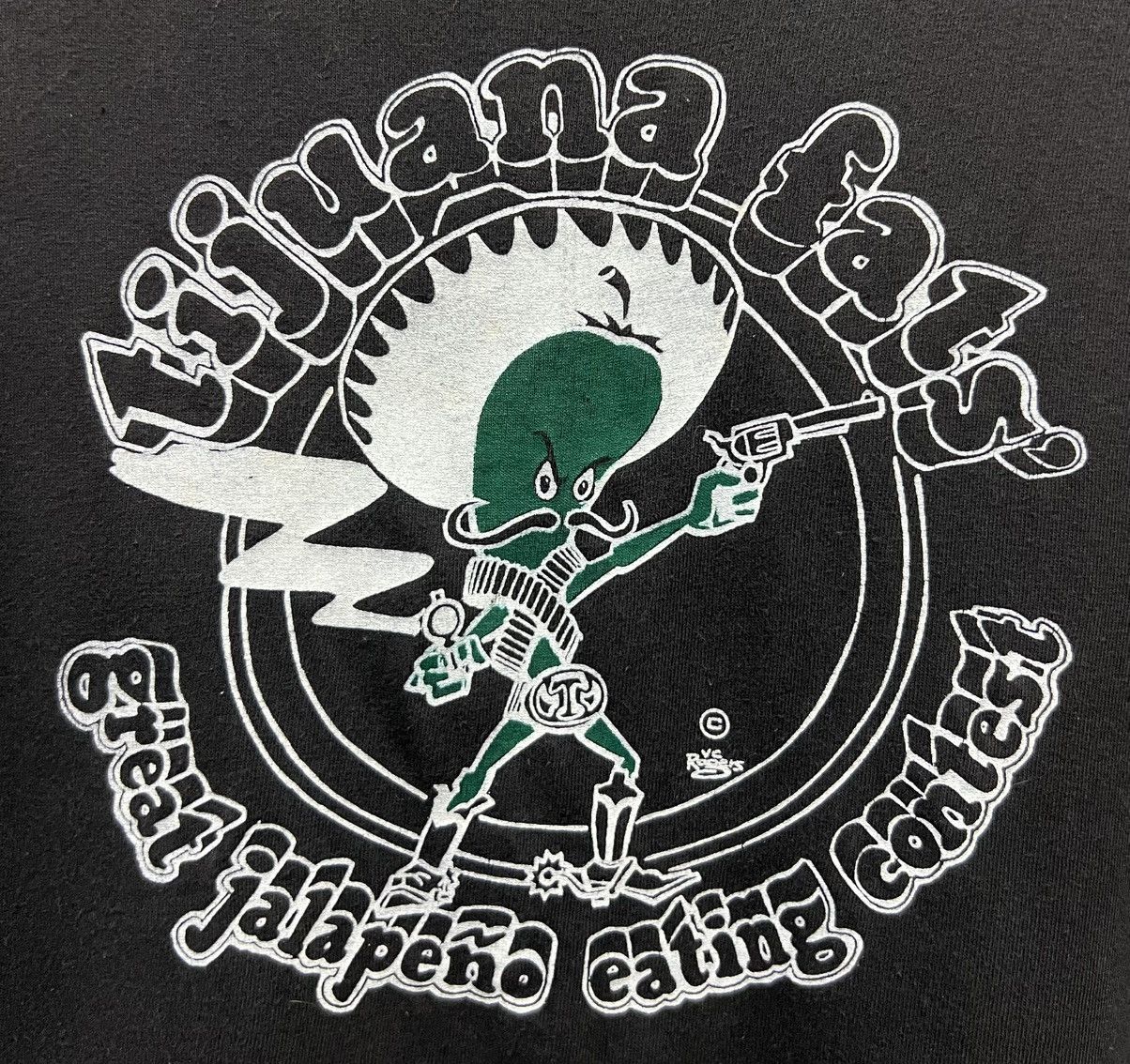 Vintage VINTAGE TIJUANA FATS GREAT JALAPEÑO EATING CONTEST SHIRT Size US XL / EU 56 / 4 - 3 Thumbnail