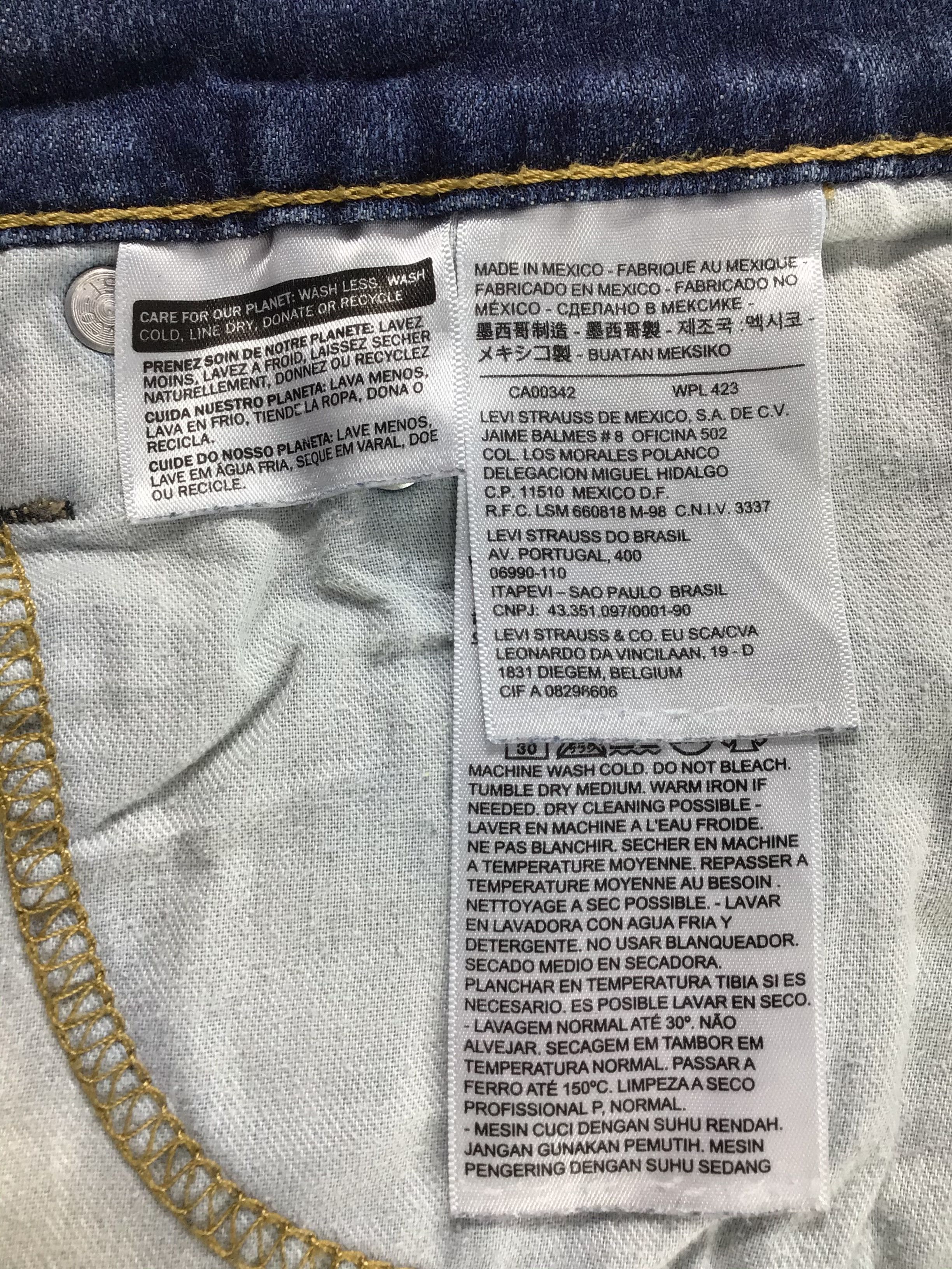 Levi's Vintage Levis 513 Jeans-JM548 Size US 38 / EU 54 - 9 Thumbnail