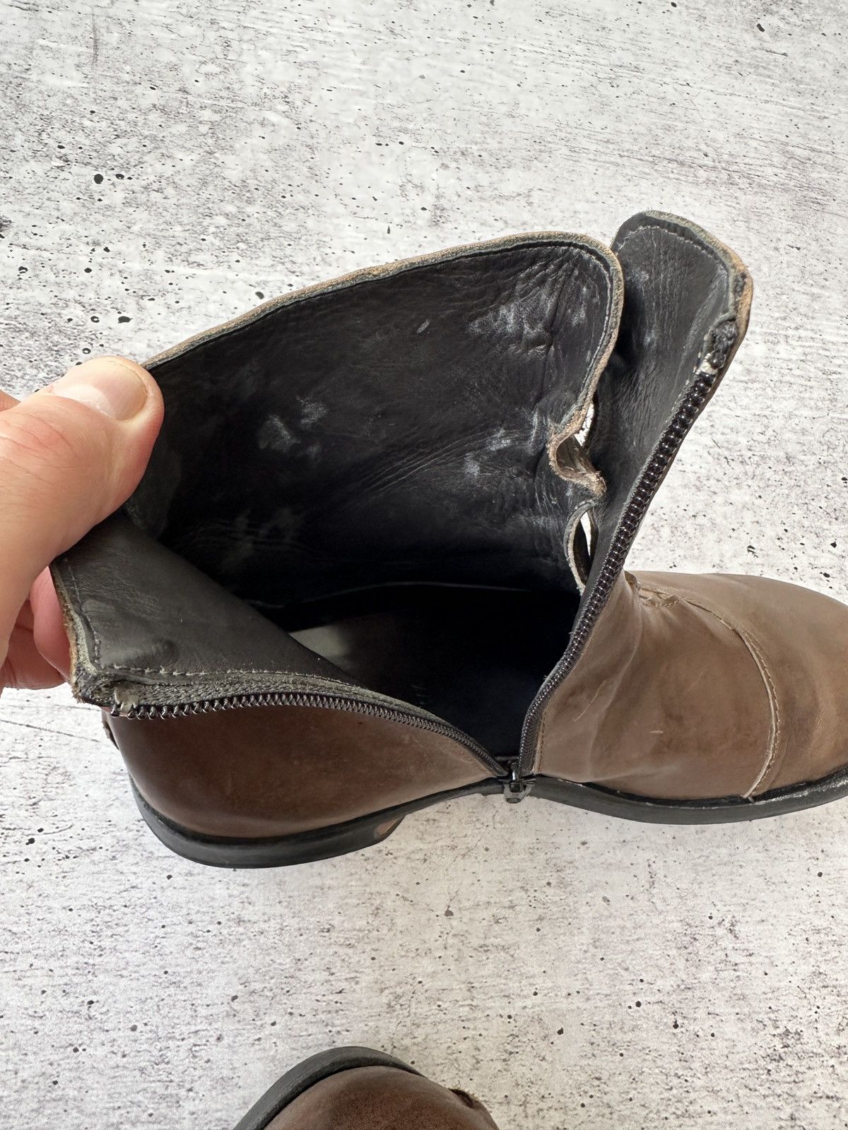 CYDWOQ Cydwoq Artisan Leather Button Granny Boots Size US 7 / IT 37 - 13 Thumbnail