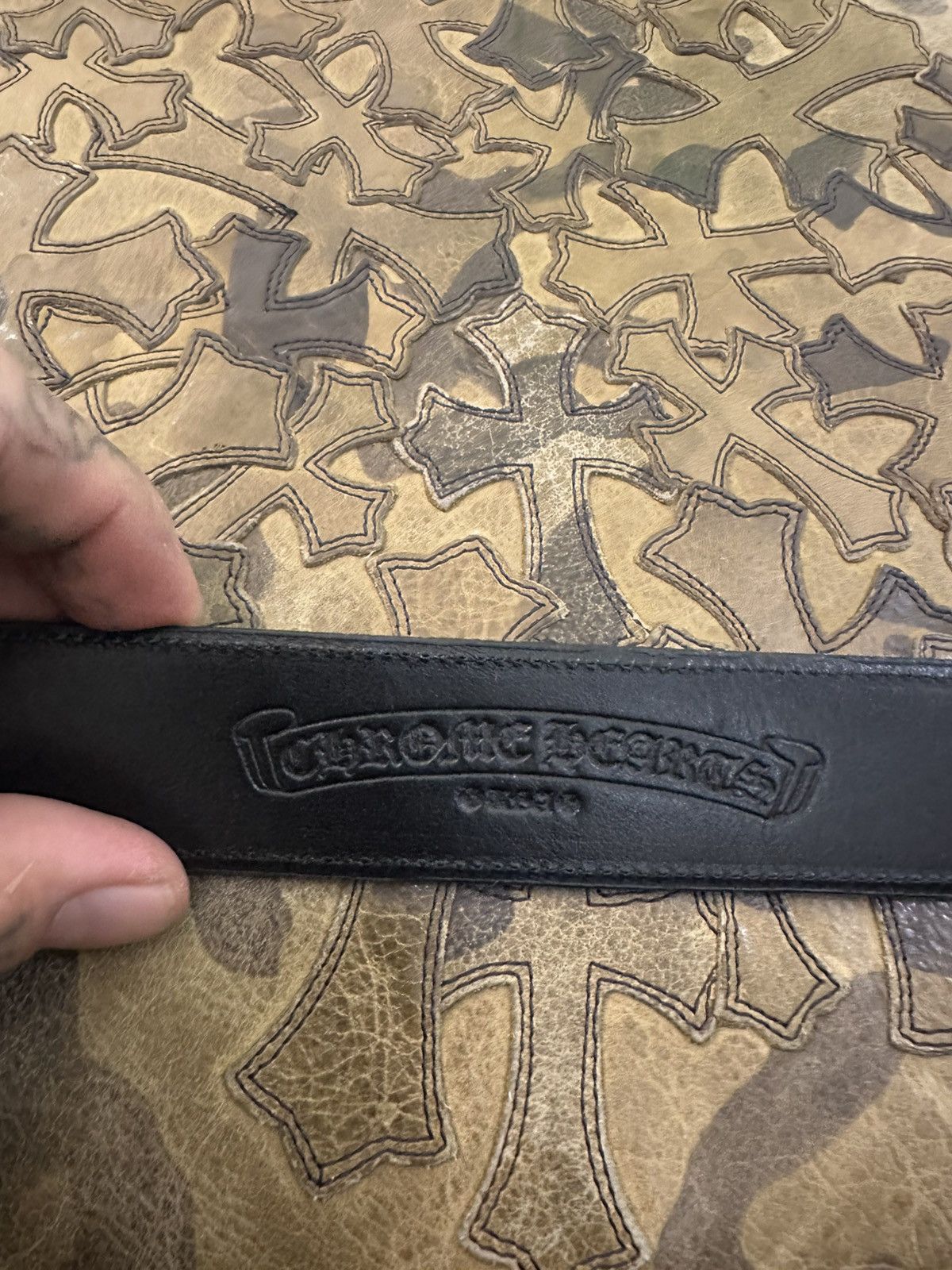Chrome Hearts Chrome Hearts BRONZE GOLD roller belt 31 32 33 34 Size 34 - 5 Thumbnail