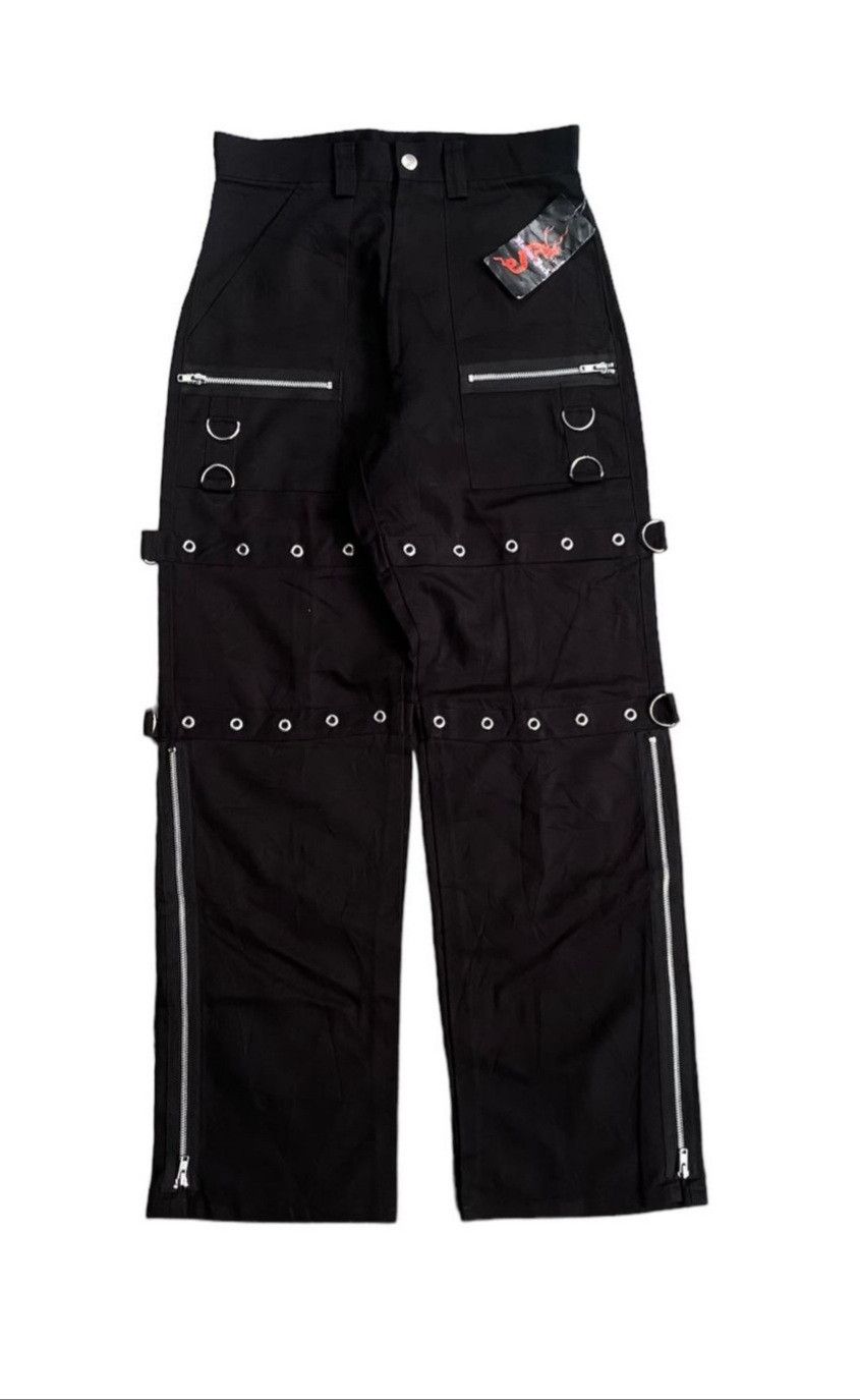 Designer × Japanese Brand Union jack bondage pants Size US 27 - 1 Thumbnail