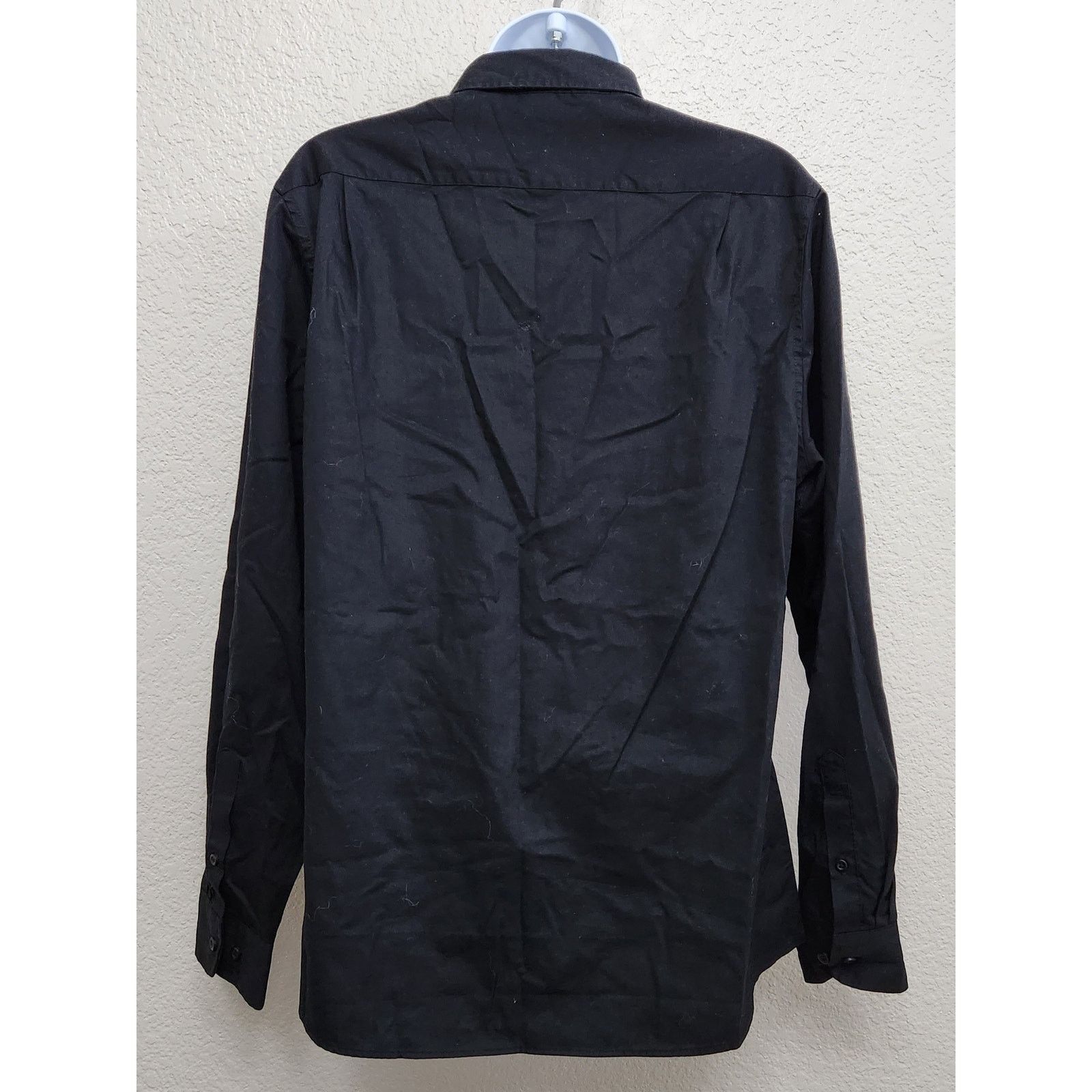 Other Port Authority Black Button Up Collard Long Sleeves Large Size L / US 10 / IT 46 - 3 Thumbnail