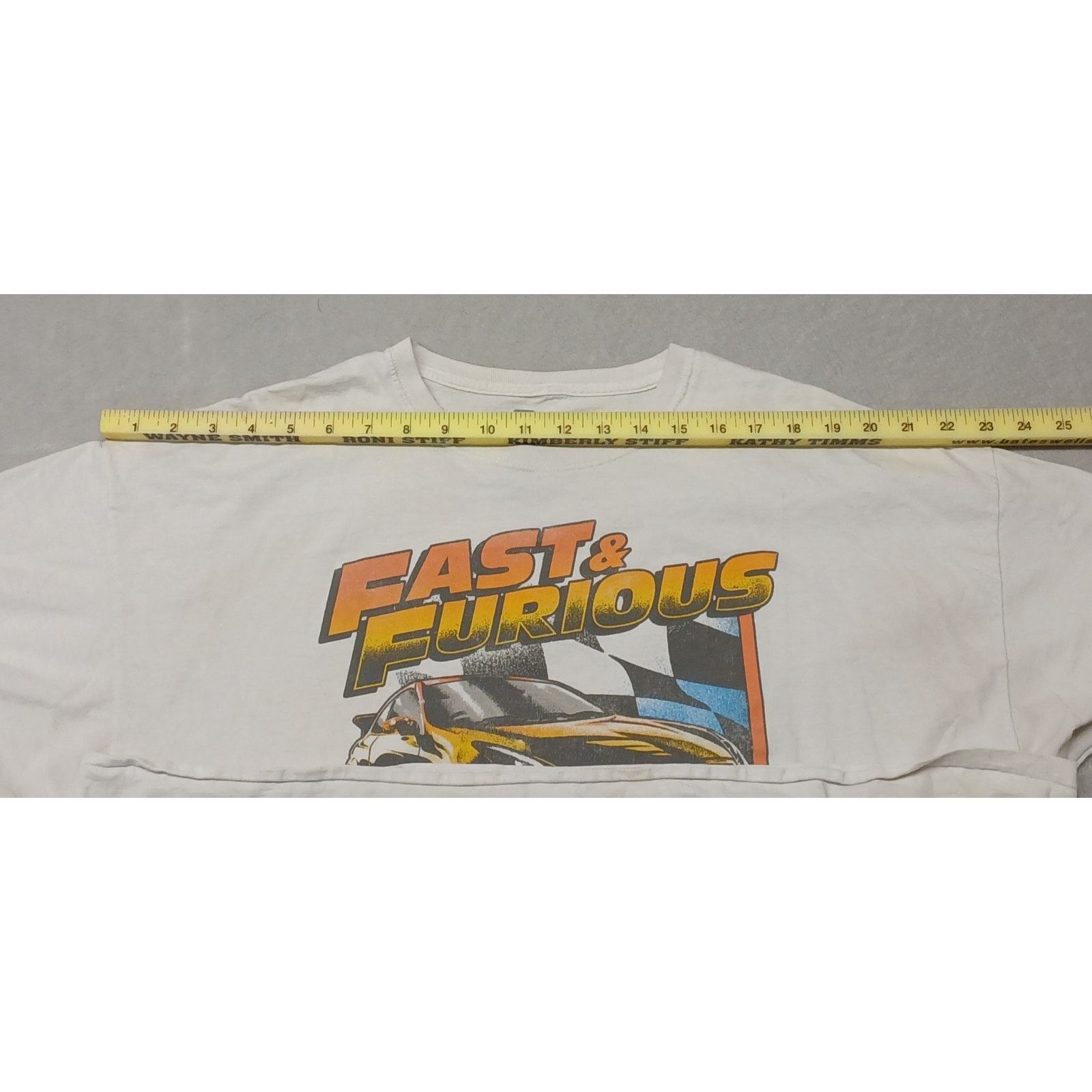 Other Fast & Furious XXL White Vintage Collection Graphic Shirt Size US XXL / EU 58 / 5 - 3 Thumbnail