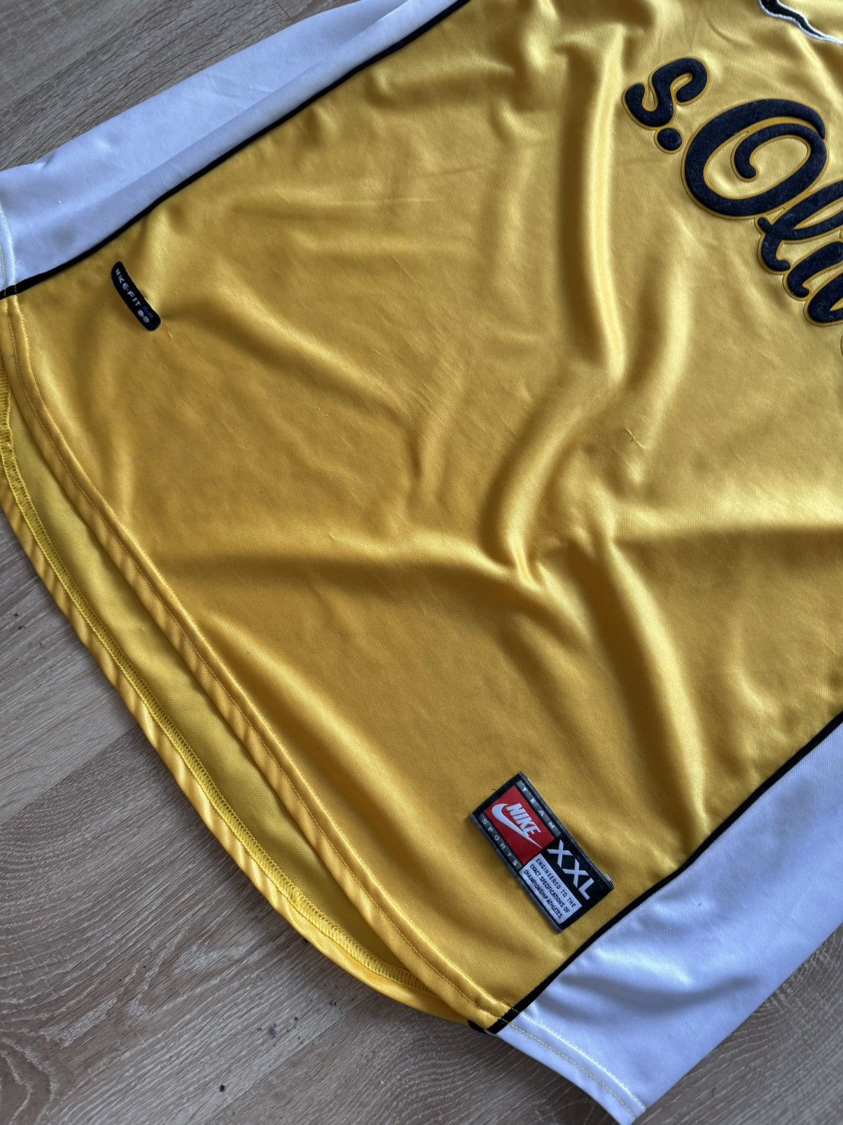 Nike nike borussia dortmund 1998-2000 vintage soccer Size US XXL / EU 58 / 5 - 3 Thumbnail
