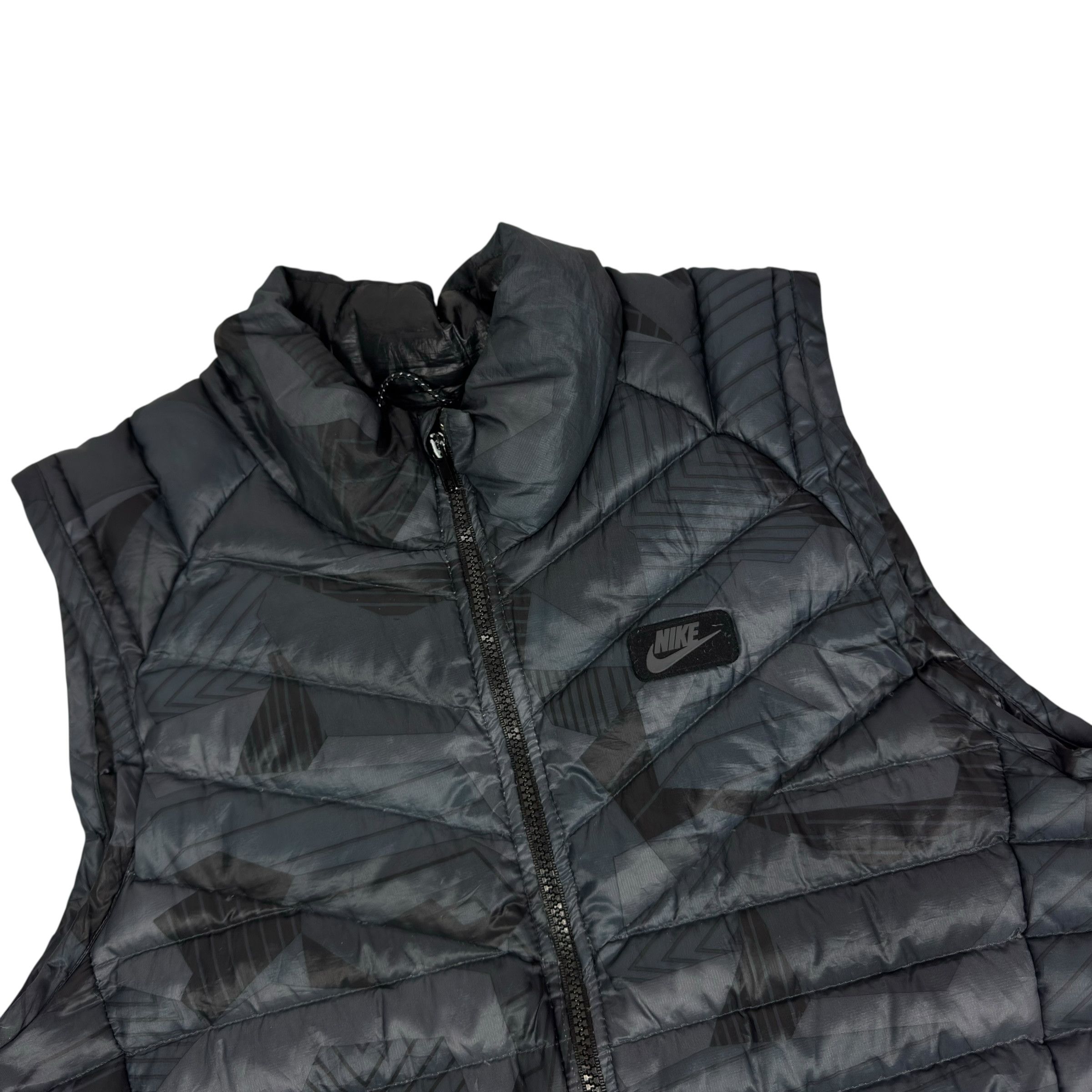 Nike Nike Sportswear Mens Black Gray Camo Guild Gilet Down Vest S Size US S / EU 44-46 / 1 - 2 Thumbnail
